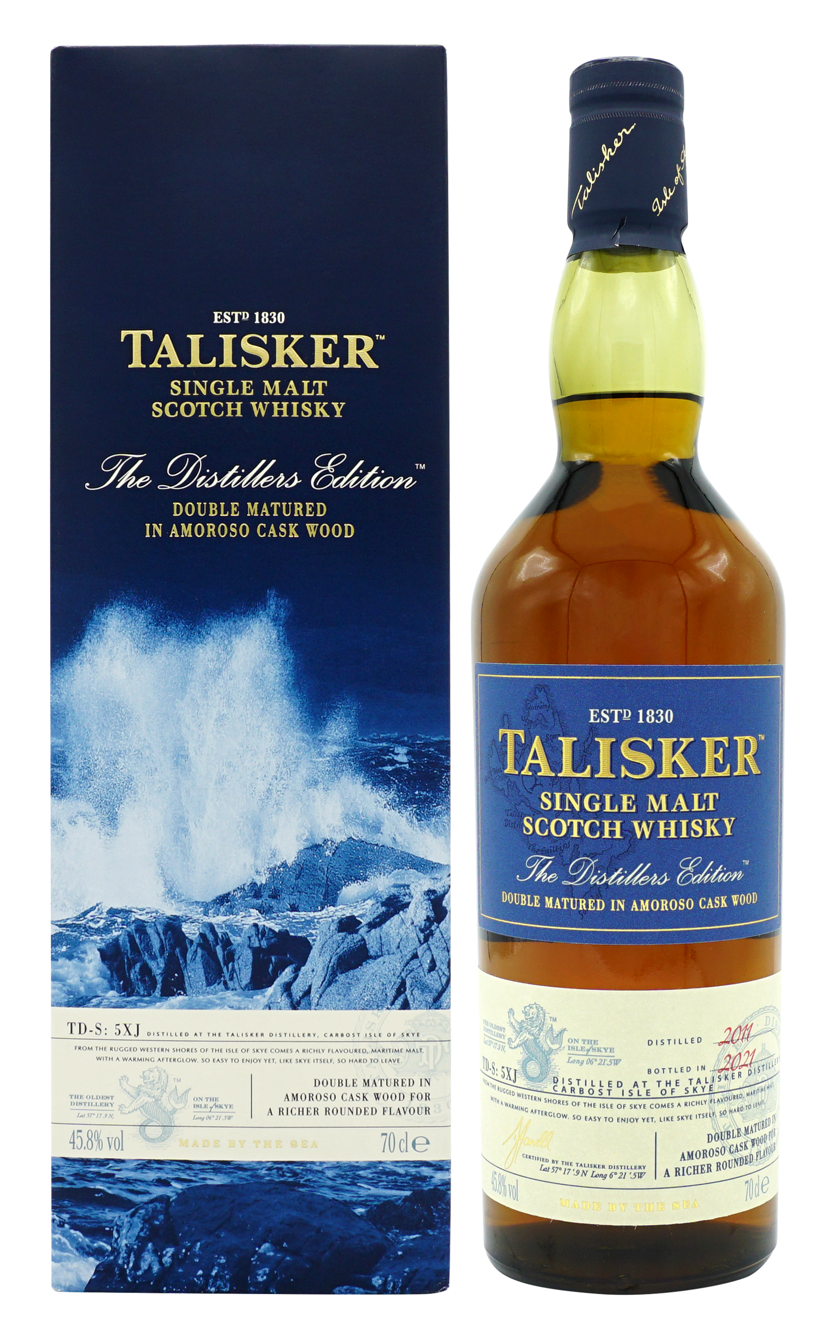 Talisker Distillers Edition 2022 Single Malt 70cl 458 Compleet
