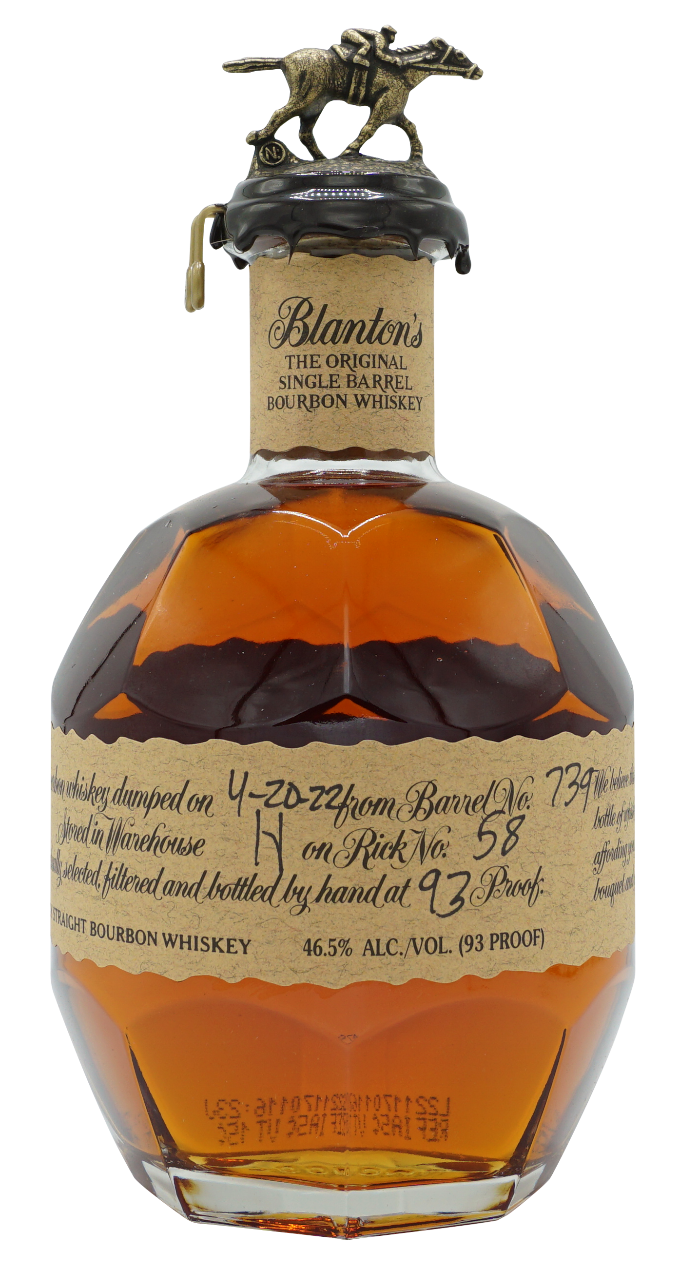 Blantons Single Barrel Bourbon 70cl 465