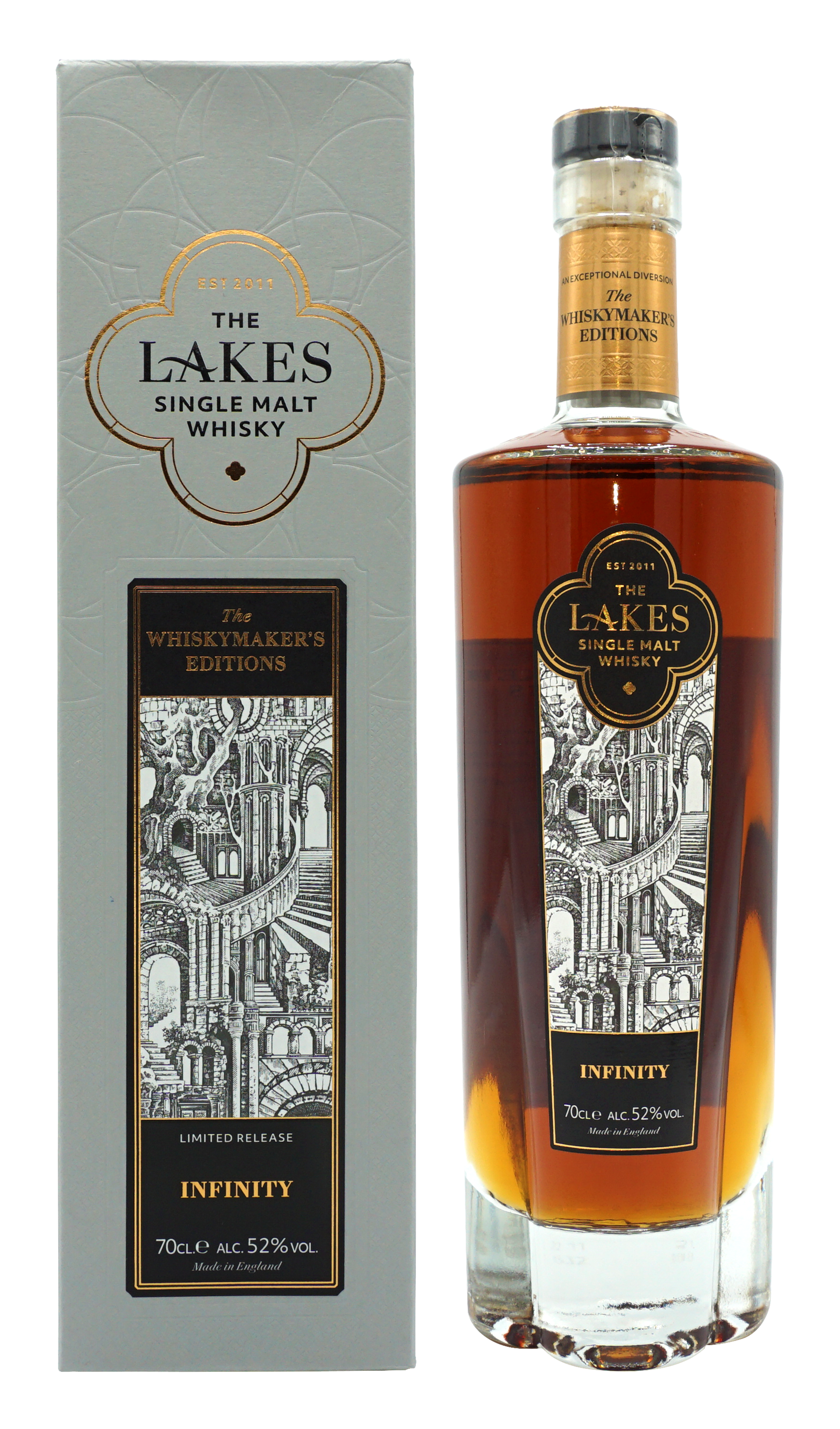 Lakes Whiskymakers Edition Infinity Single Malt 70cl 52 Compleet