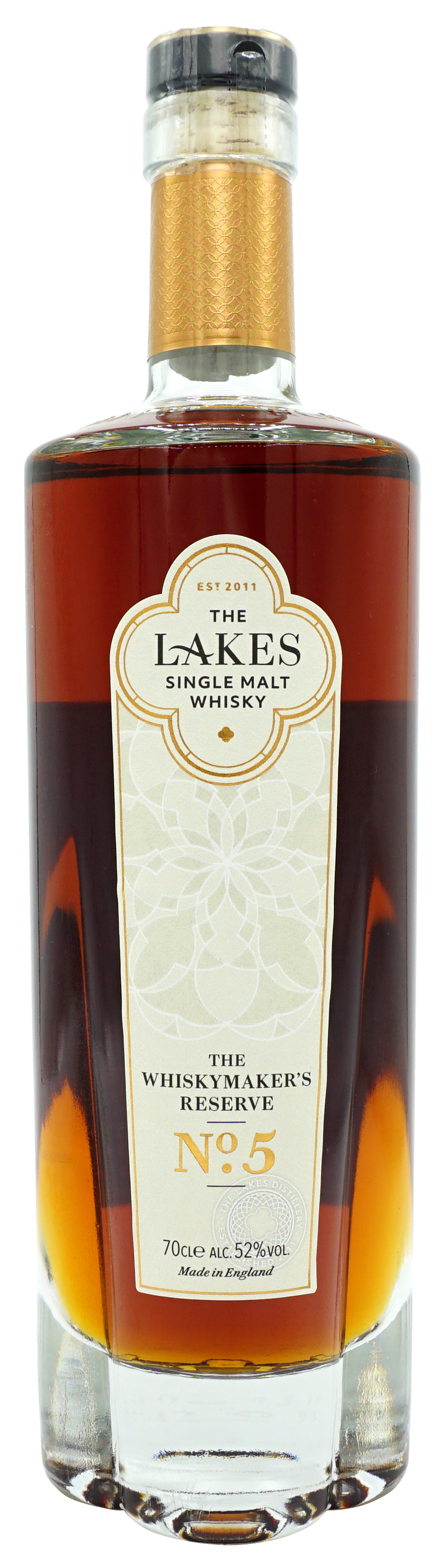 Lakes Whiskymakers Reserve No 5 Single Malt 70cl 52
