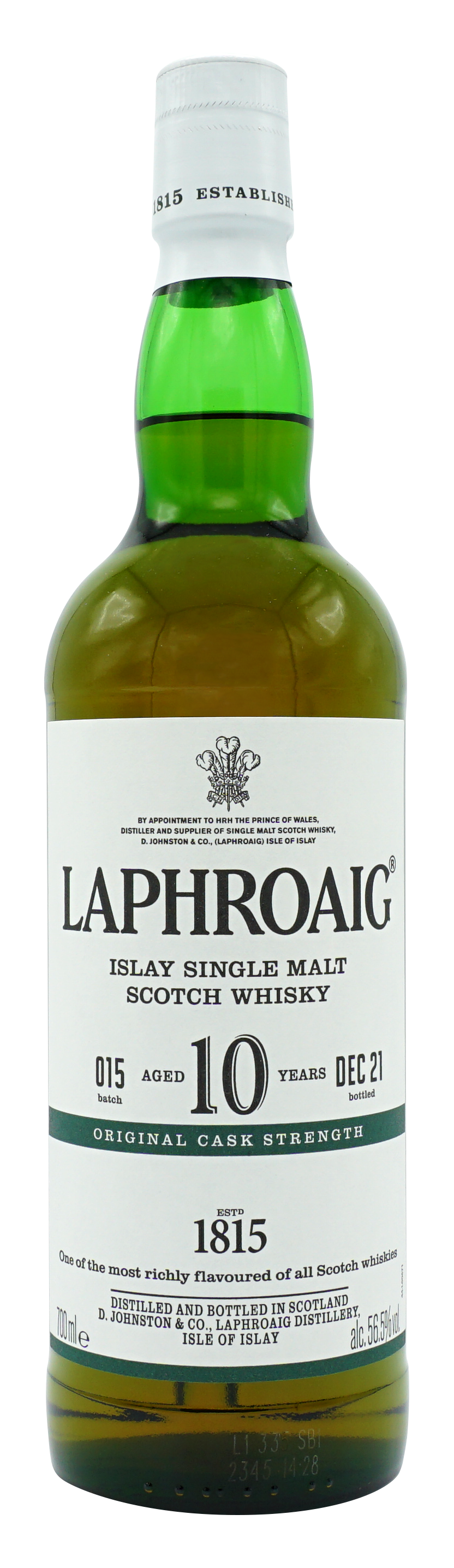 Laphroaig 10 Years Cs Batch 15 Single Malt 70cl 565
