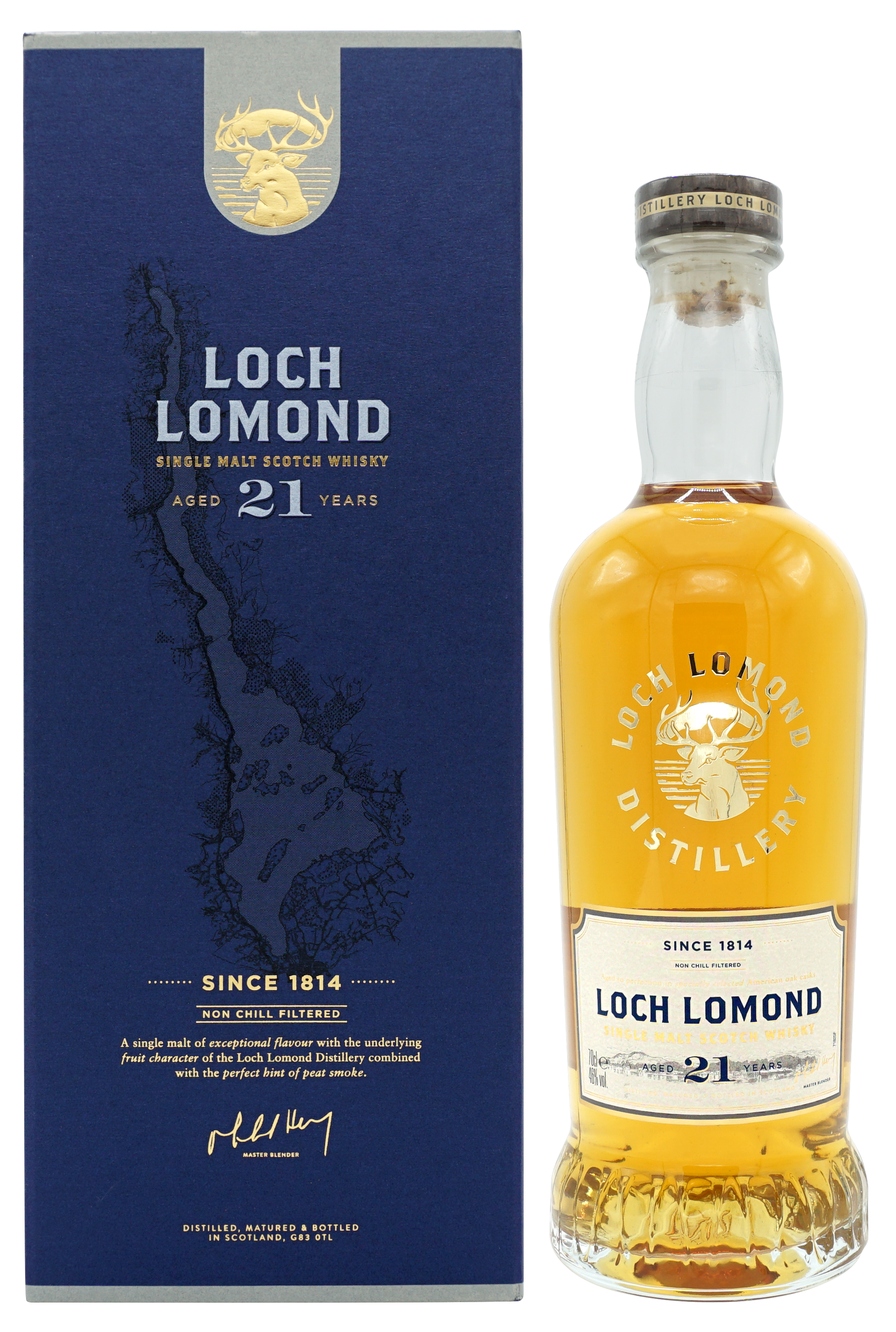 Loch Lomond 21 Years Single Malt 70cl 46 Compleet