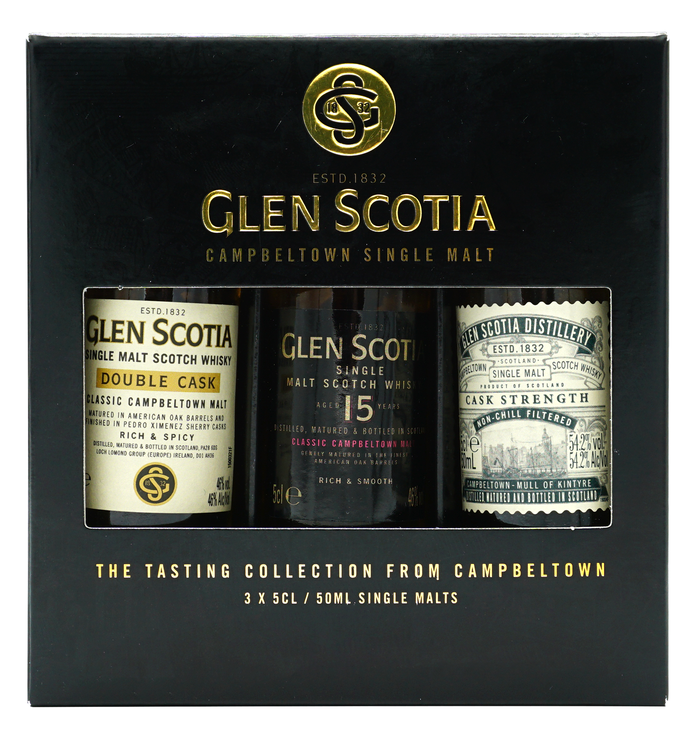 Tasting Set Glen Scotia 3x5cl Doos
