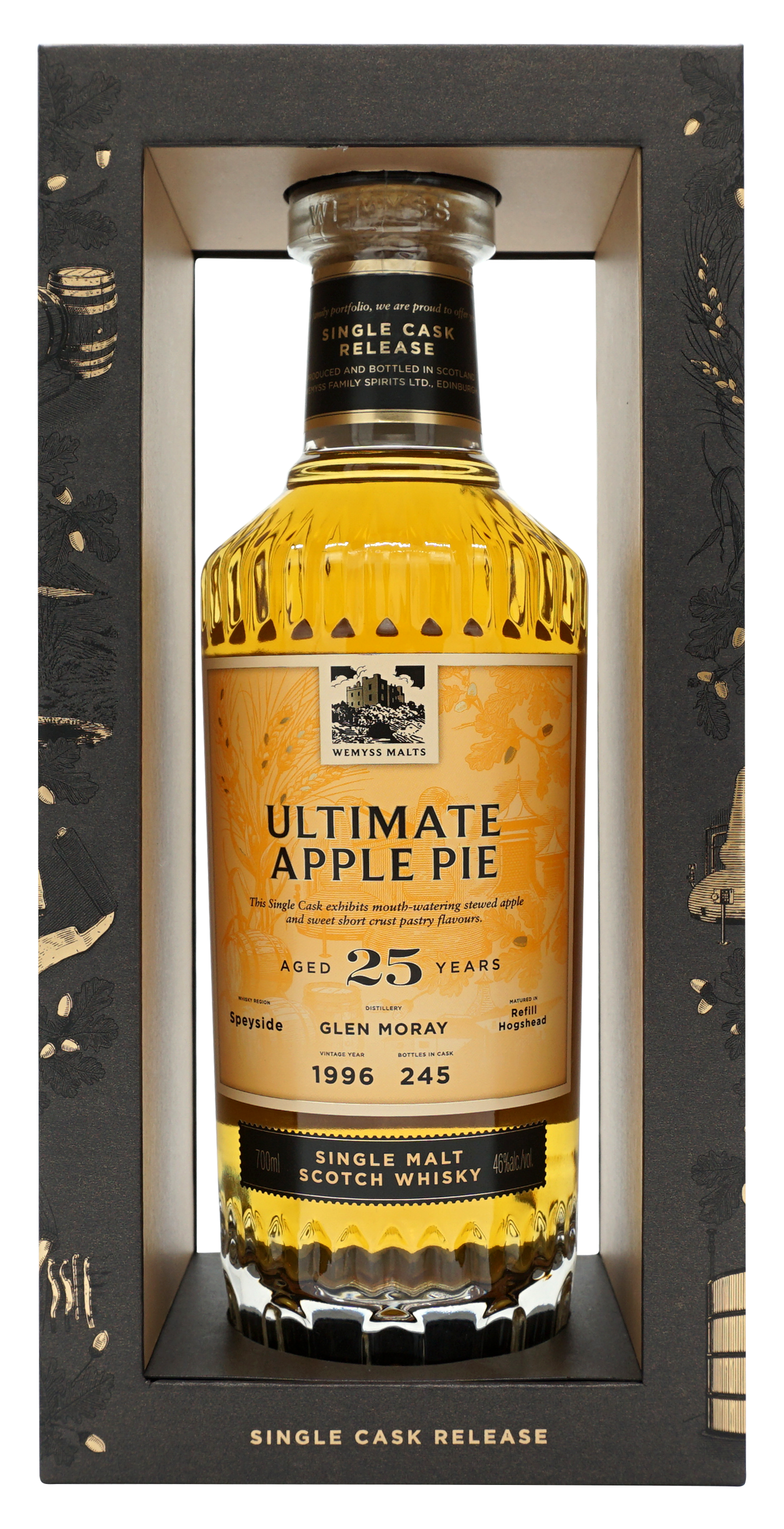 Wemyss Glen Moray 25 Years Ultimate Apple Pie 70cl 46 Compleet 2
