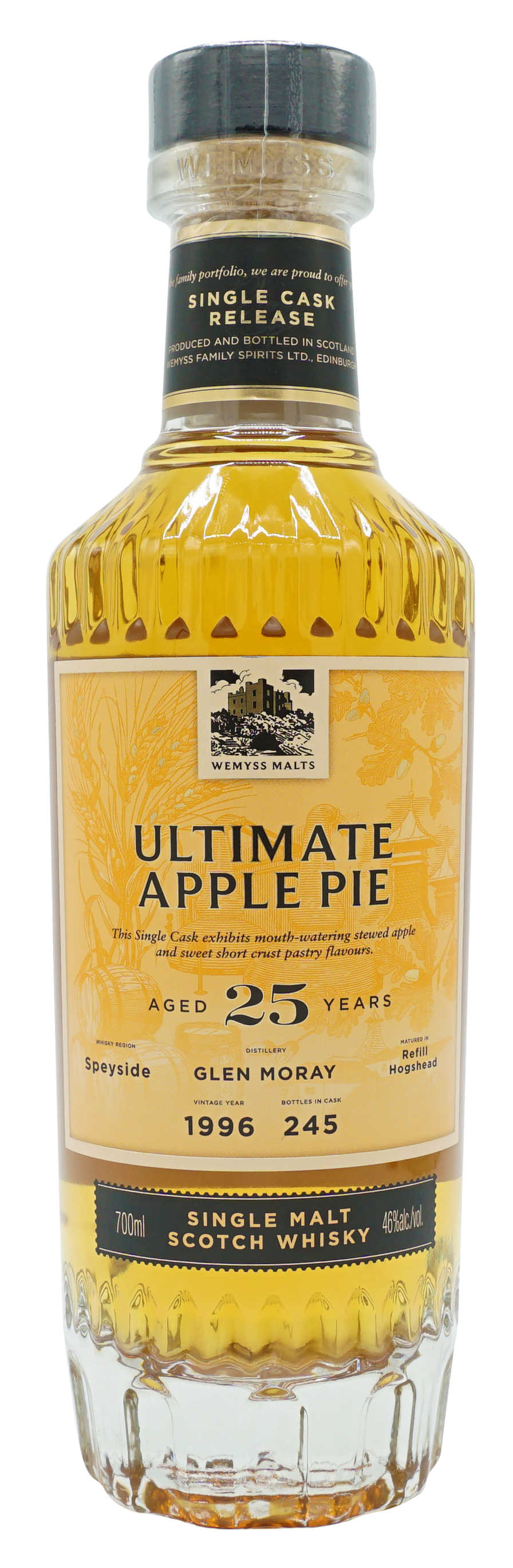 Wemyss Glen Moray 25 Years Ultimate Apple Pie 70cl 46