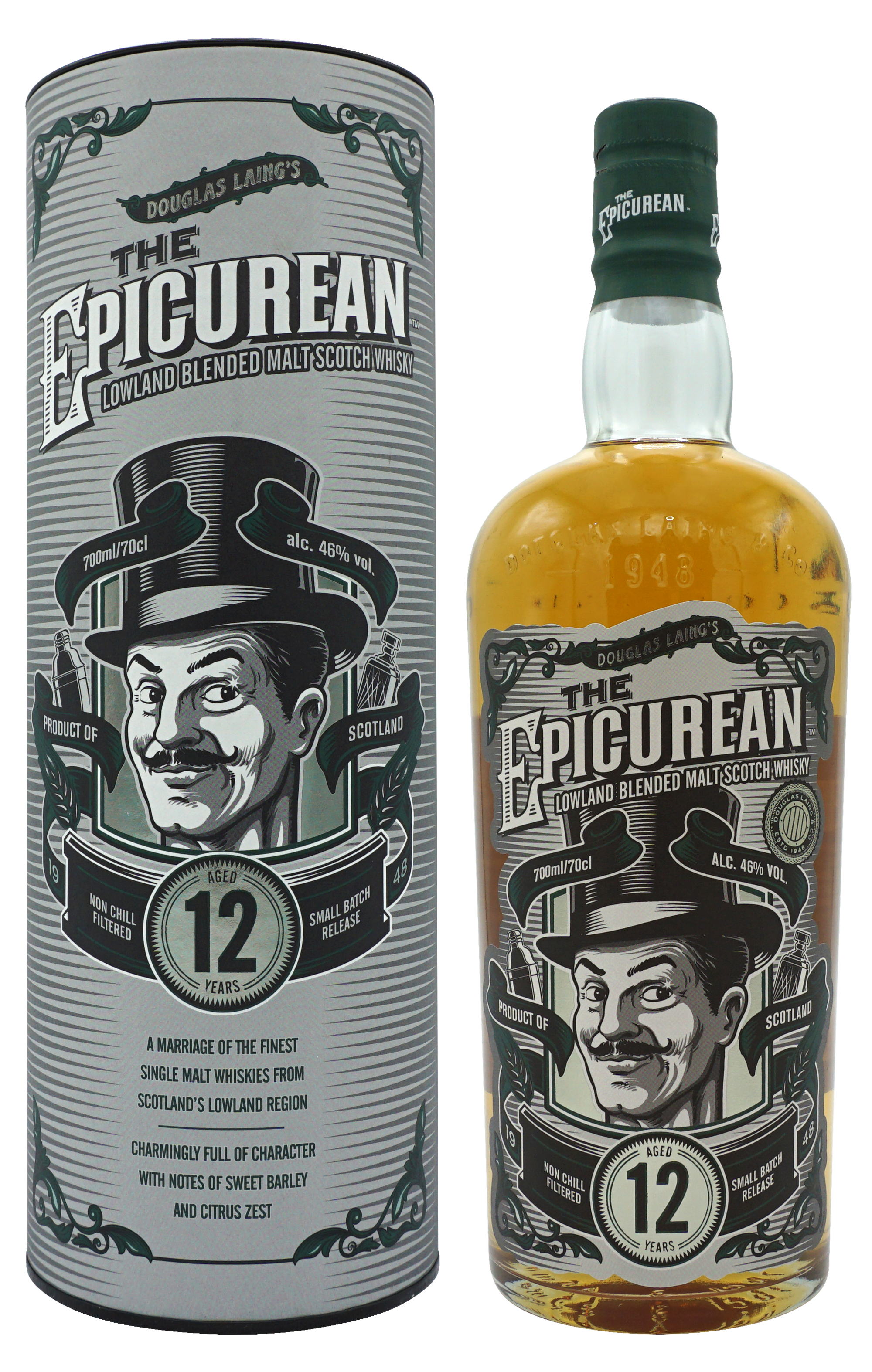 Epicurean 12 Years Blended 70cl 46 Compleet