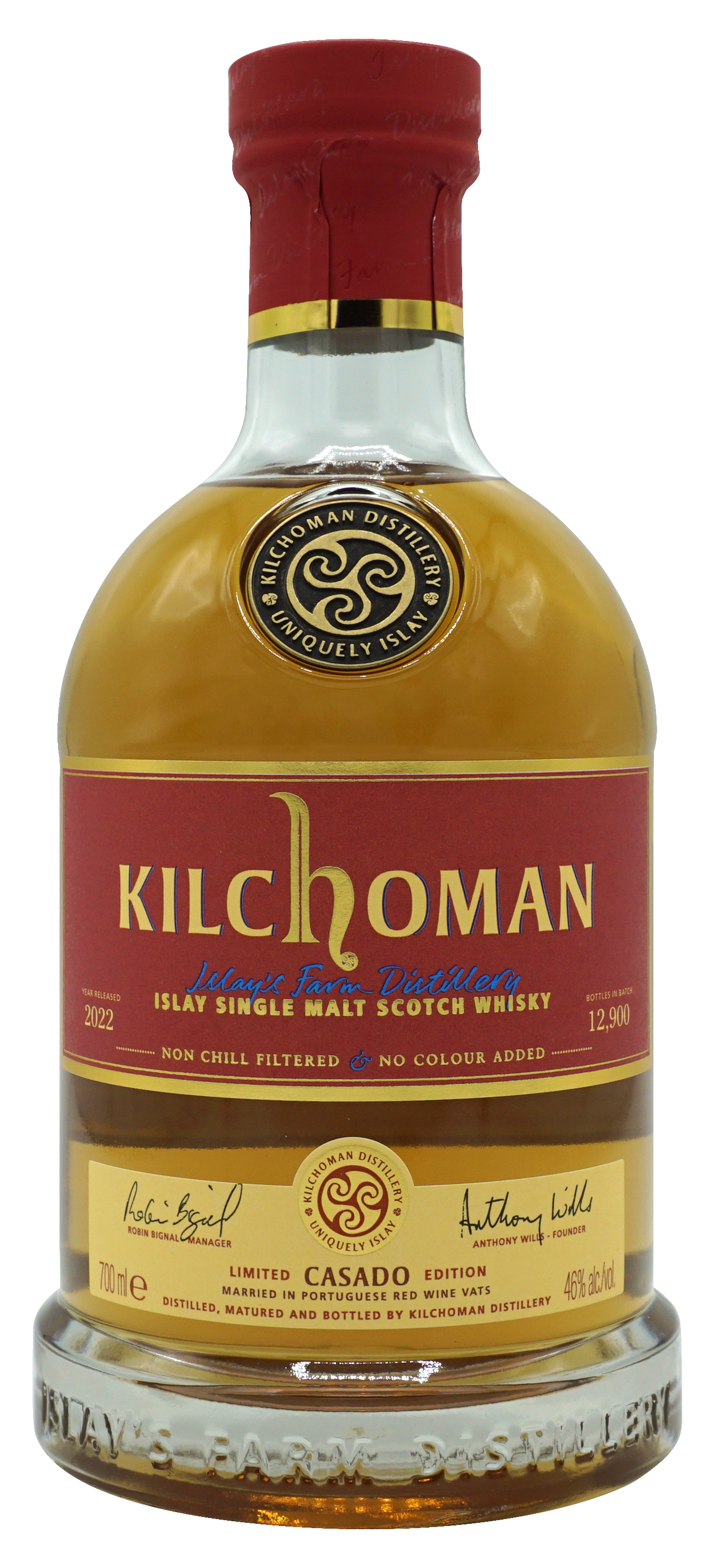 Kilchoman Casado Single Malt 70cl 46