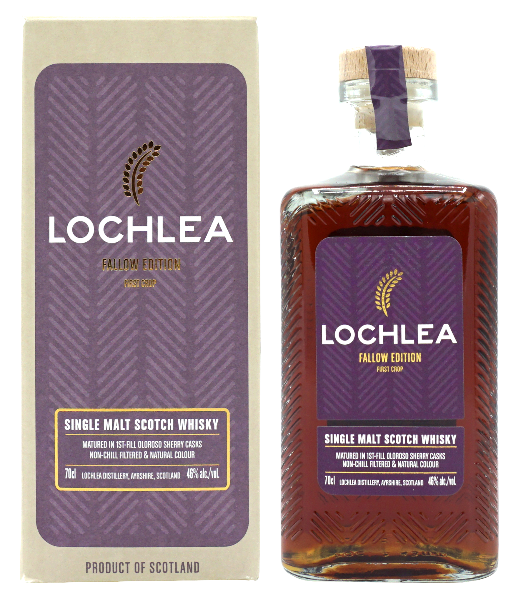 Lochlea Fallow Edition Single Malt 70cl 46 Compleet