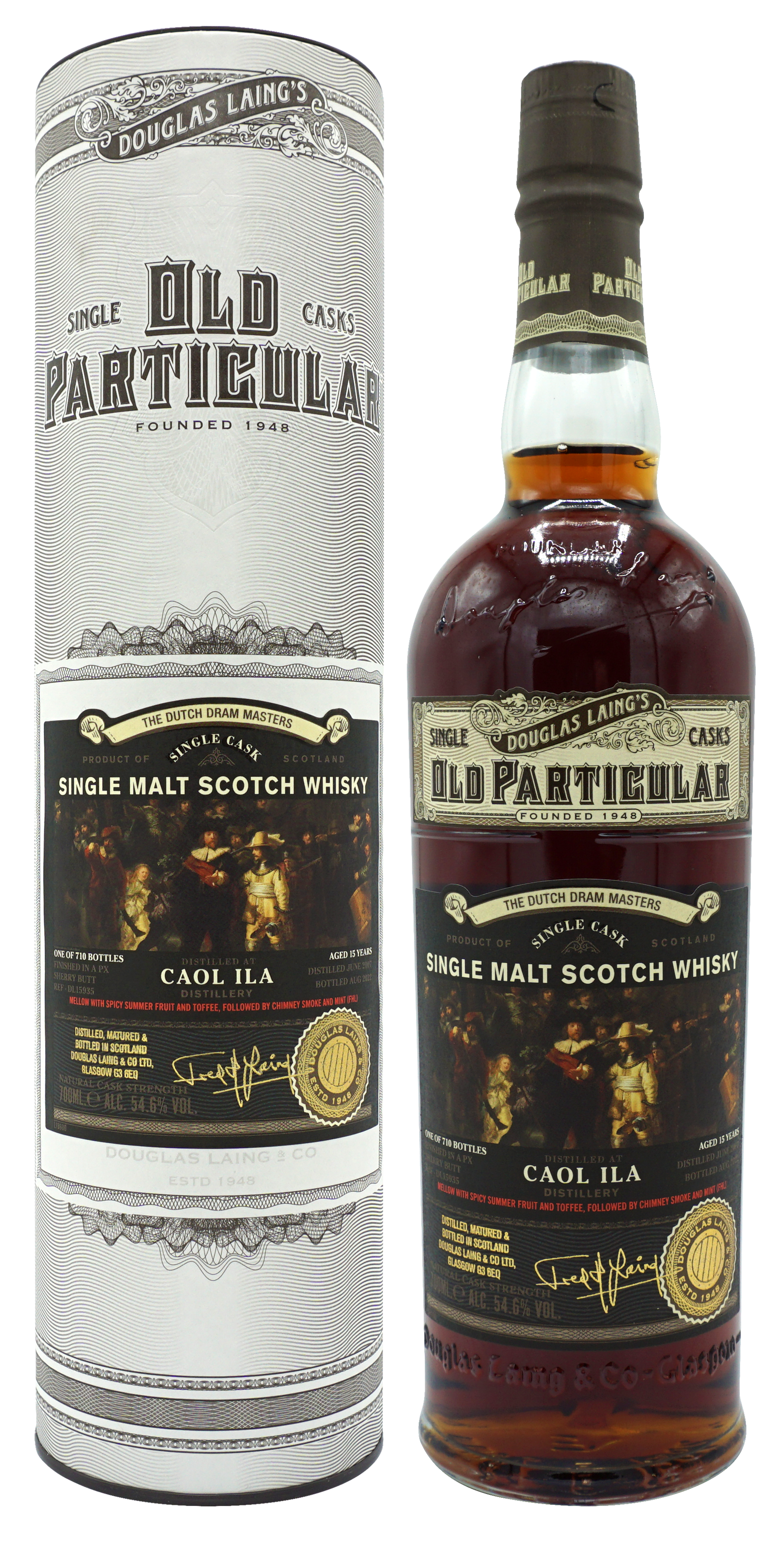 Old Particular Ddr Caol Ila 15 Years Single Malt 70cl 546 Compleet