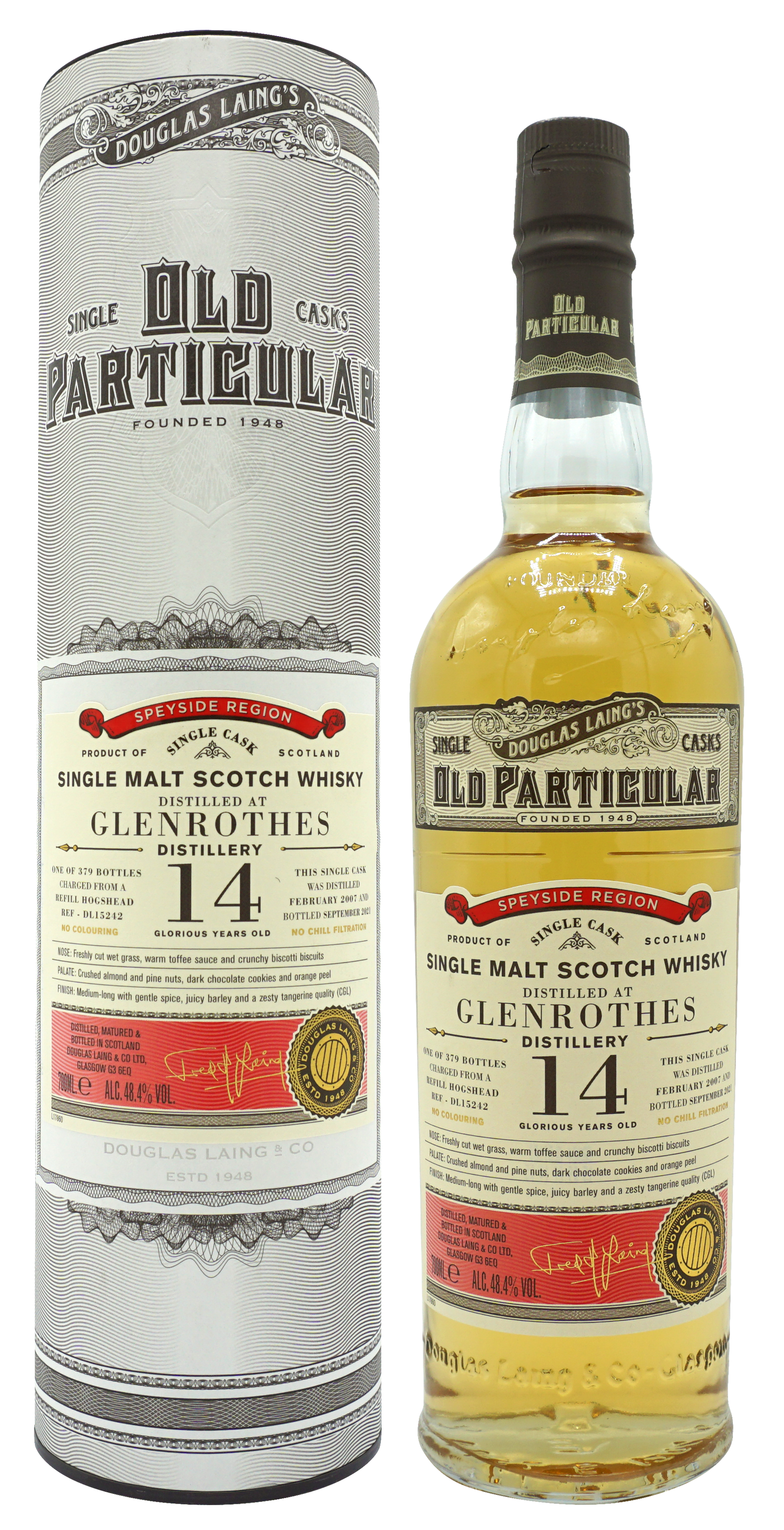 Old Particular Glenrothes 14 Years Single Malt 70cl 484 Compleet