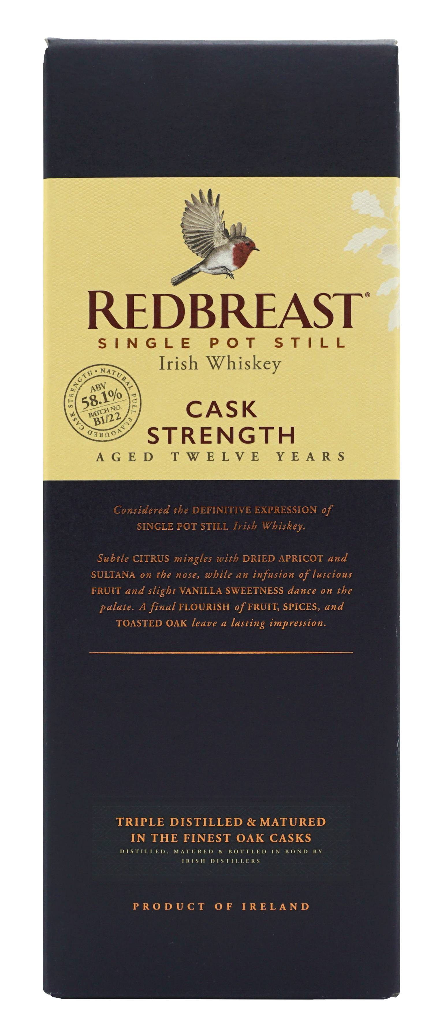 Redbreast Cask Strength Single Pot Still 70cl 563 Doos