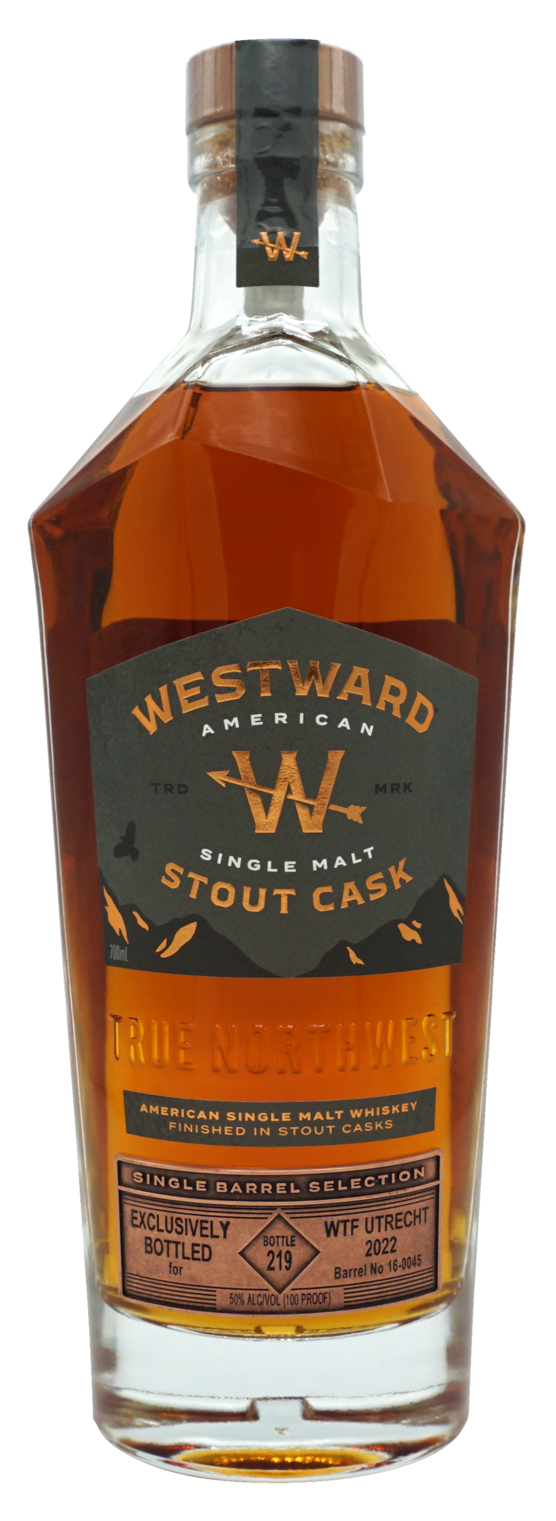 Westward Stout Cask Wtf Single Malt 70cl 50