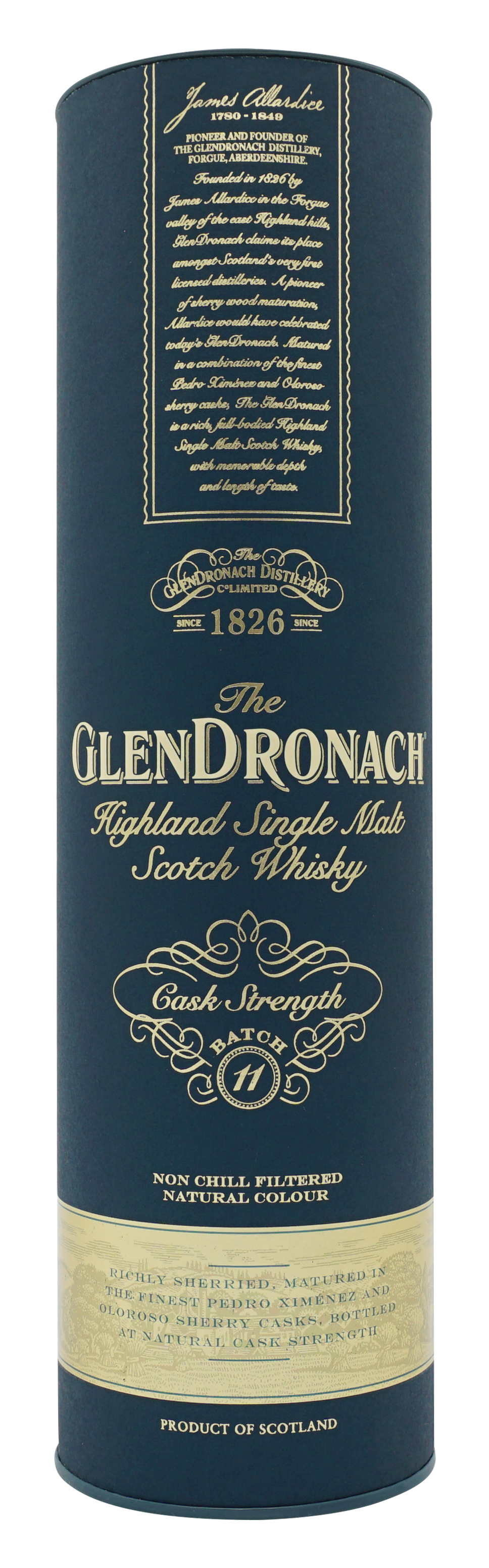 Glendronach Cask Strength Batch 11 Single Malt 70cl 598 Koker