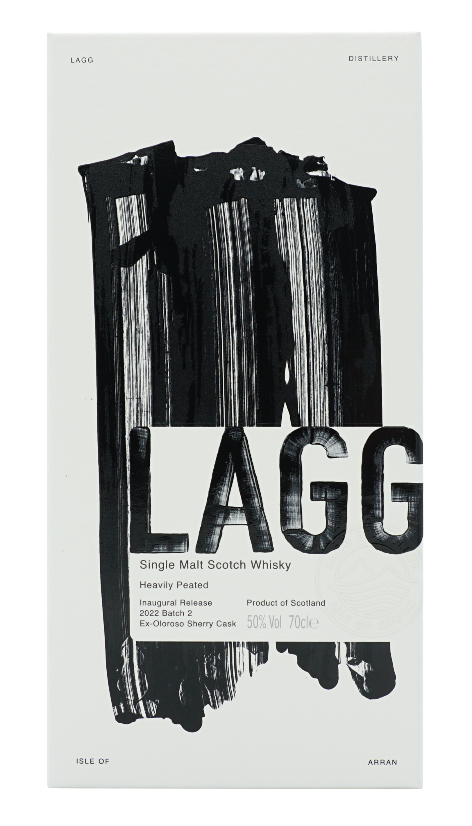 Lagg Inaugural Release Batch 2 Single Malt 70cl 50 Doos