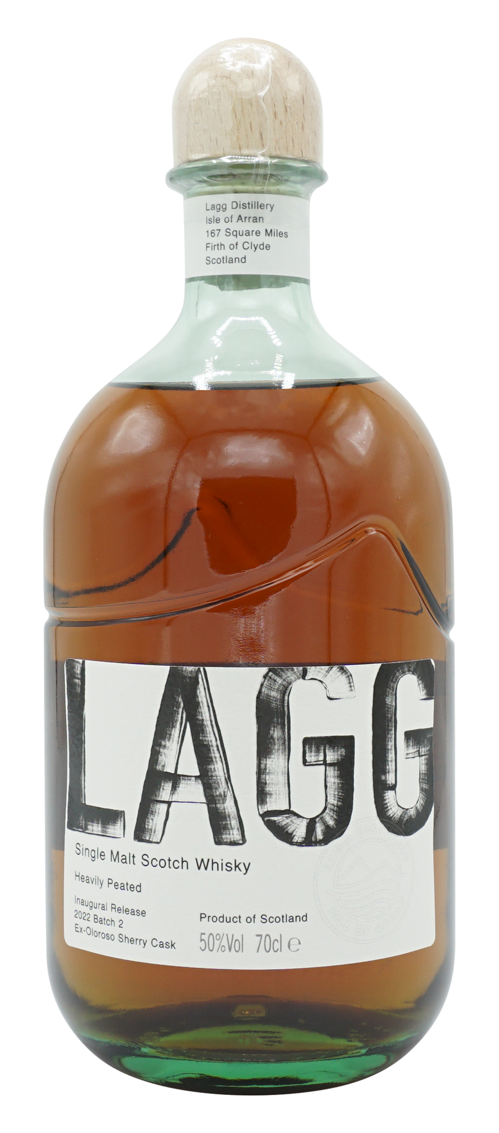 Lagg Inaugural Release Batch 2 Single Malt 70cl 50