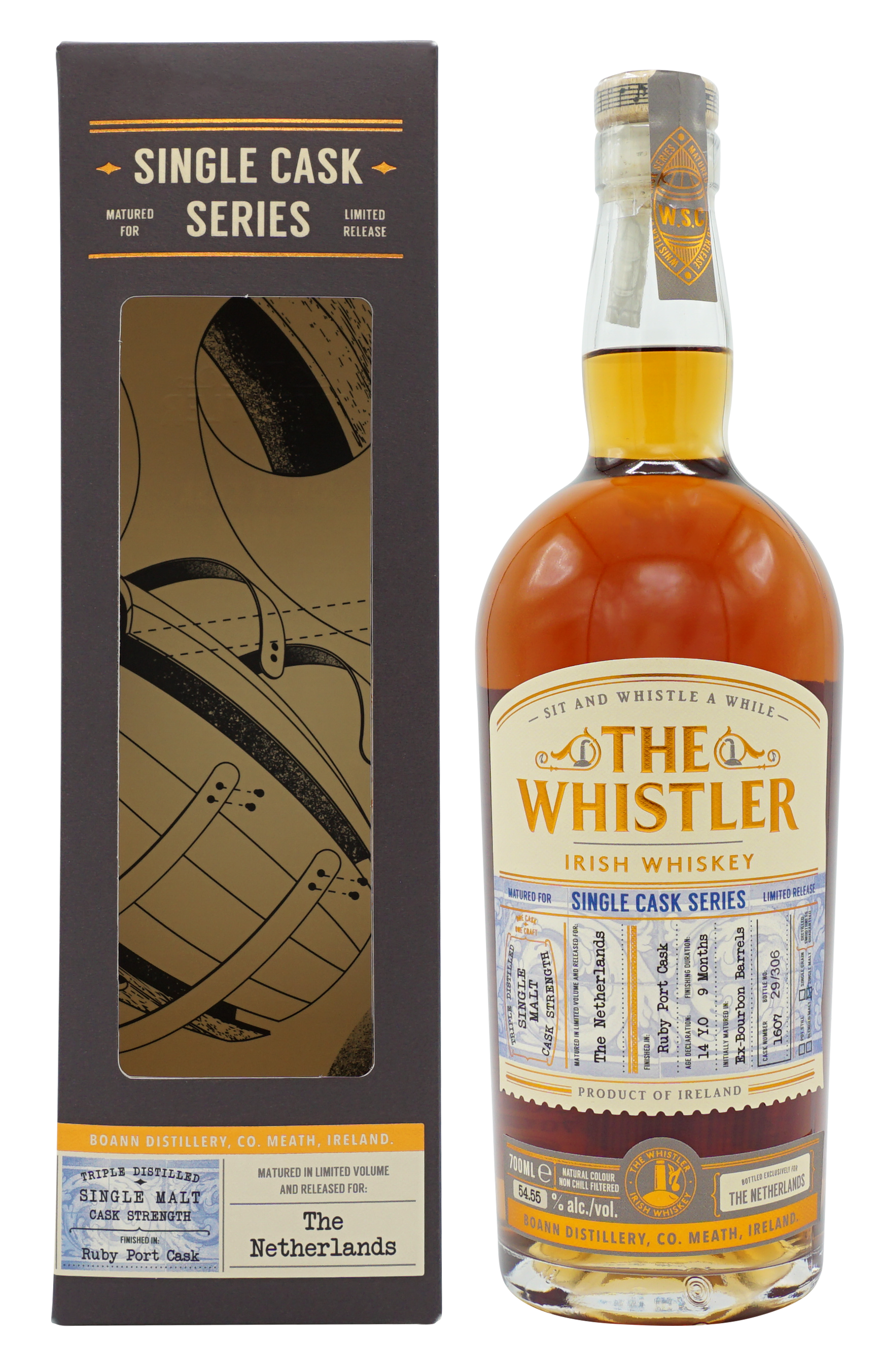 The Whistler Single Cask 70cl Compleet