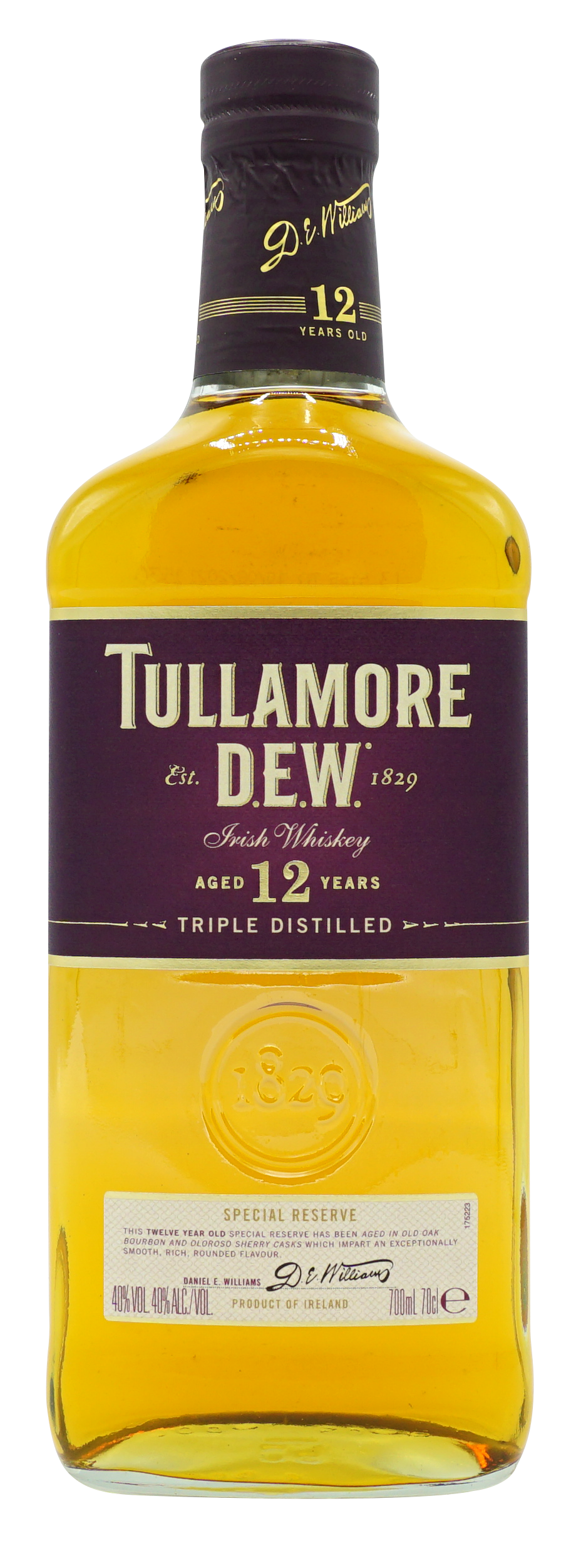 Tullamore Dew 12 Years Blended 70cl 40