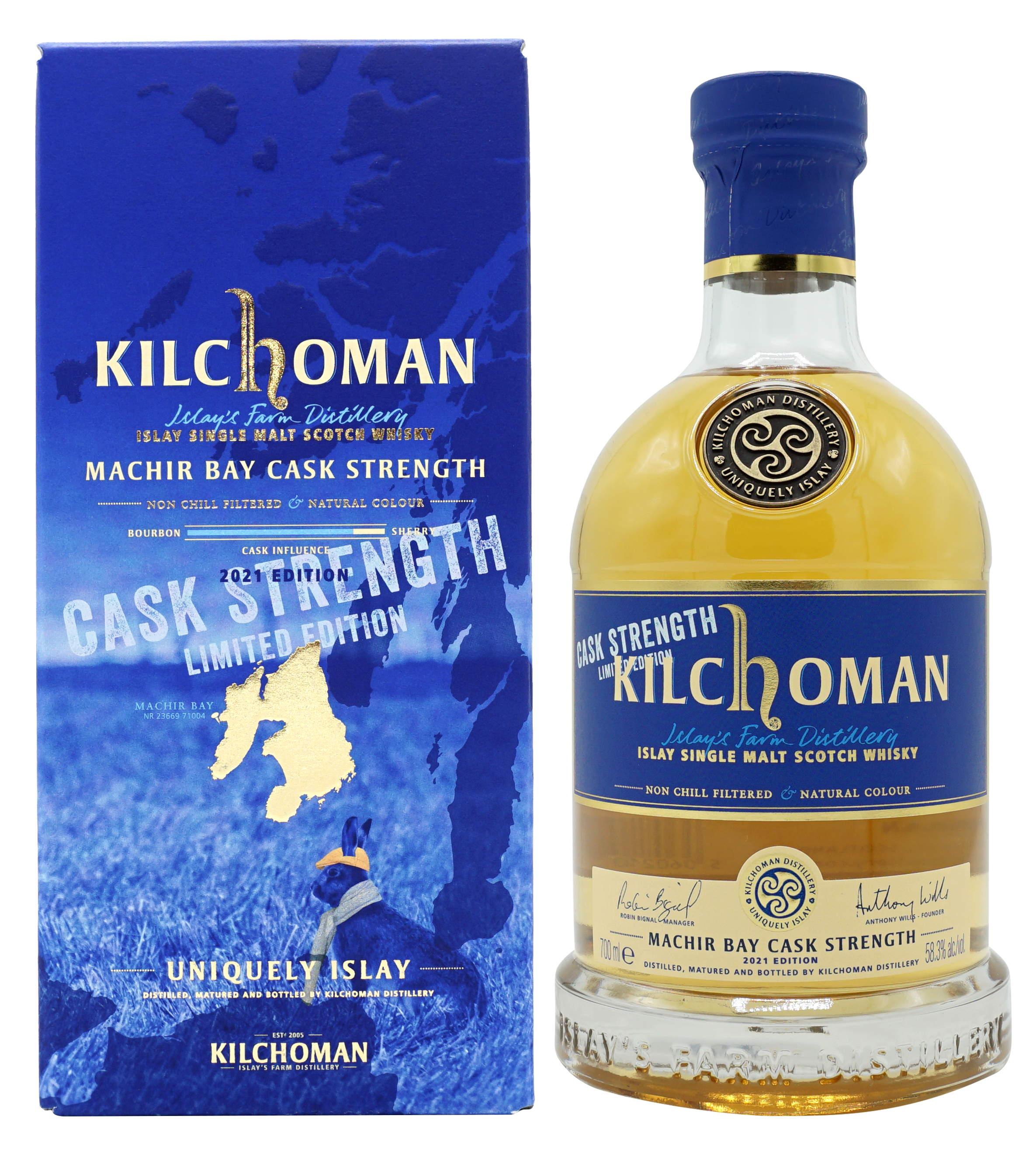Kilchoman Machir Bay Cask Strength Single Malt 70cl 583 Compleet
