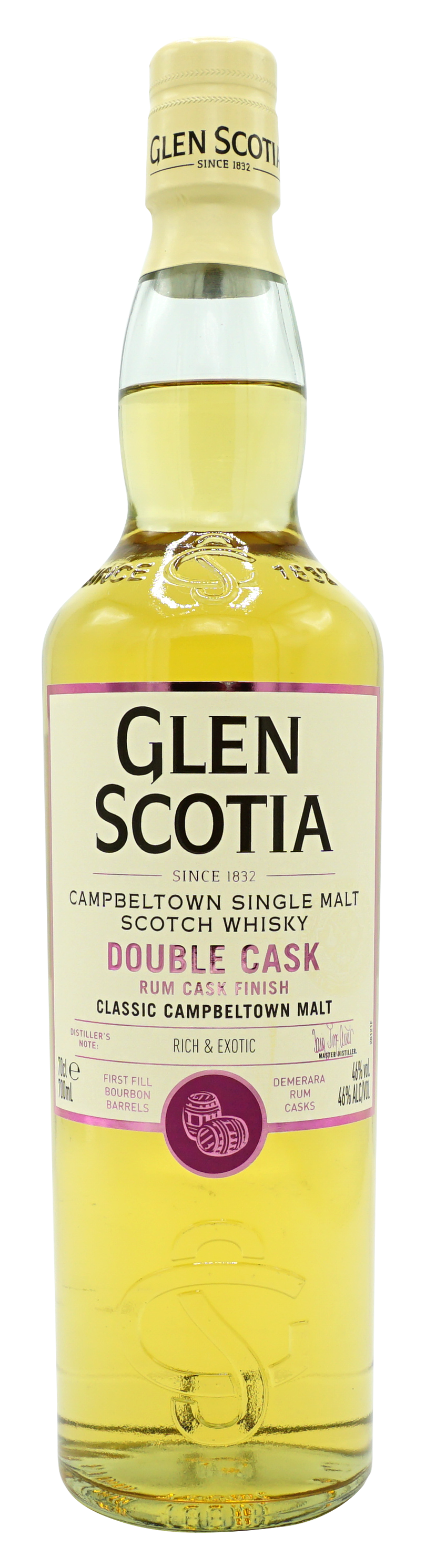 Glen Scotia Double Cask Rum Single Malt 70cl