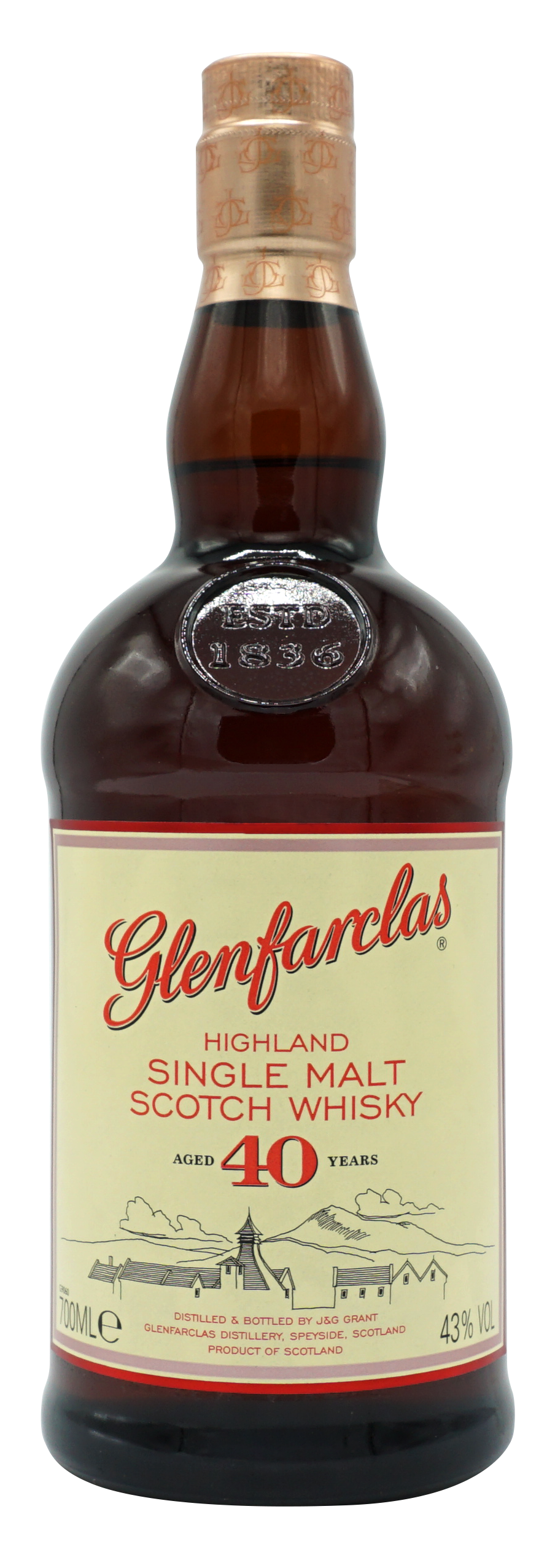 Glenfarclas 40 Years Single Malt 70cl 43