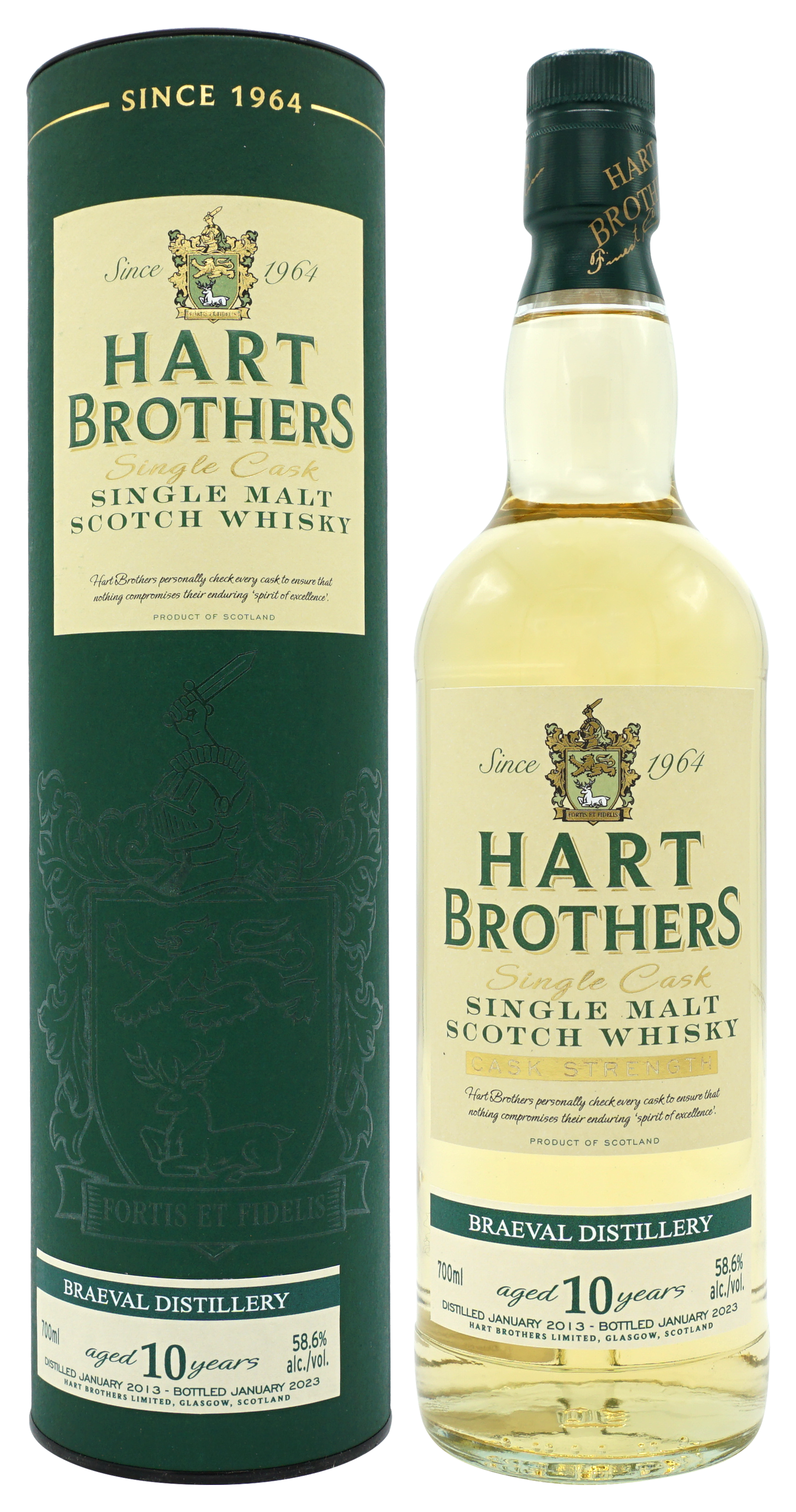 Hart Brothers Braeval 10 Years 2013 Single Malt 70cl 586 Compleet