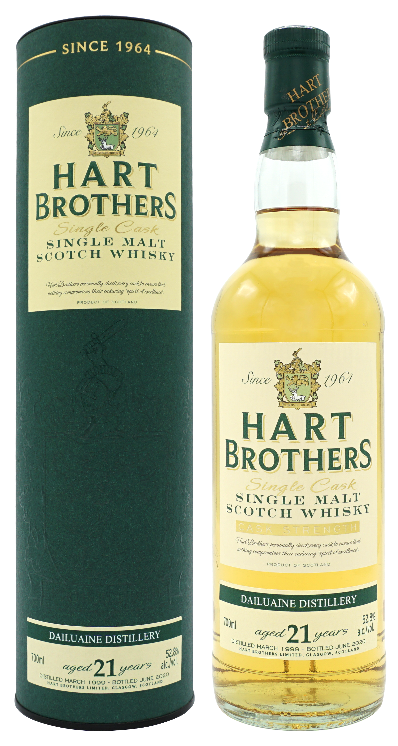 Hart Brothers Dailuaine 1999 21 Years Single Malt 70cl 528 Compleet