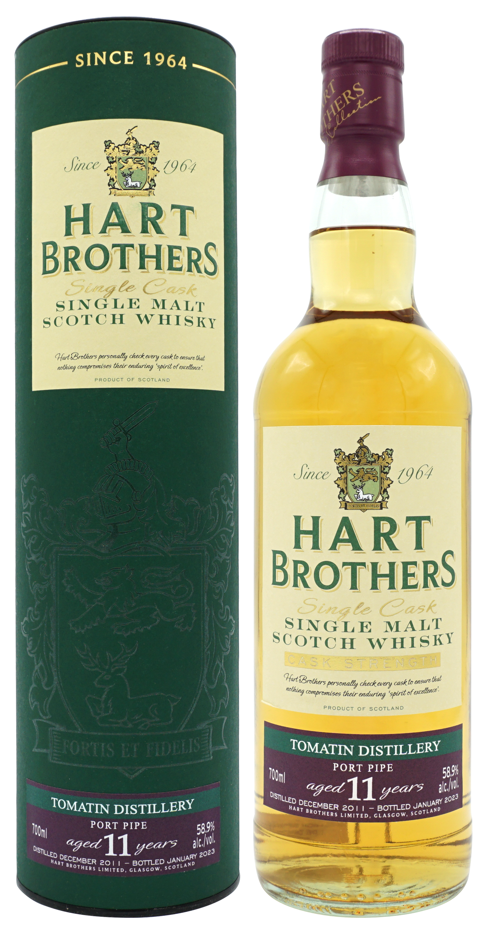 Hart Brothers Tomatin 11 Years 2011 Single Malt 70cl 589 Compleet