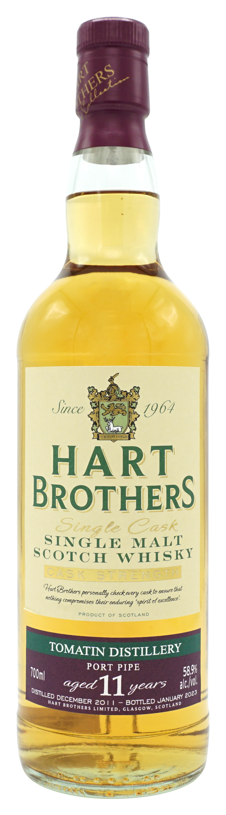 Hart Brothers Tomatin 11 Years 2011 Single Malt 70cl 589