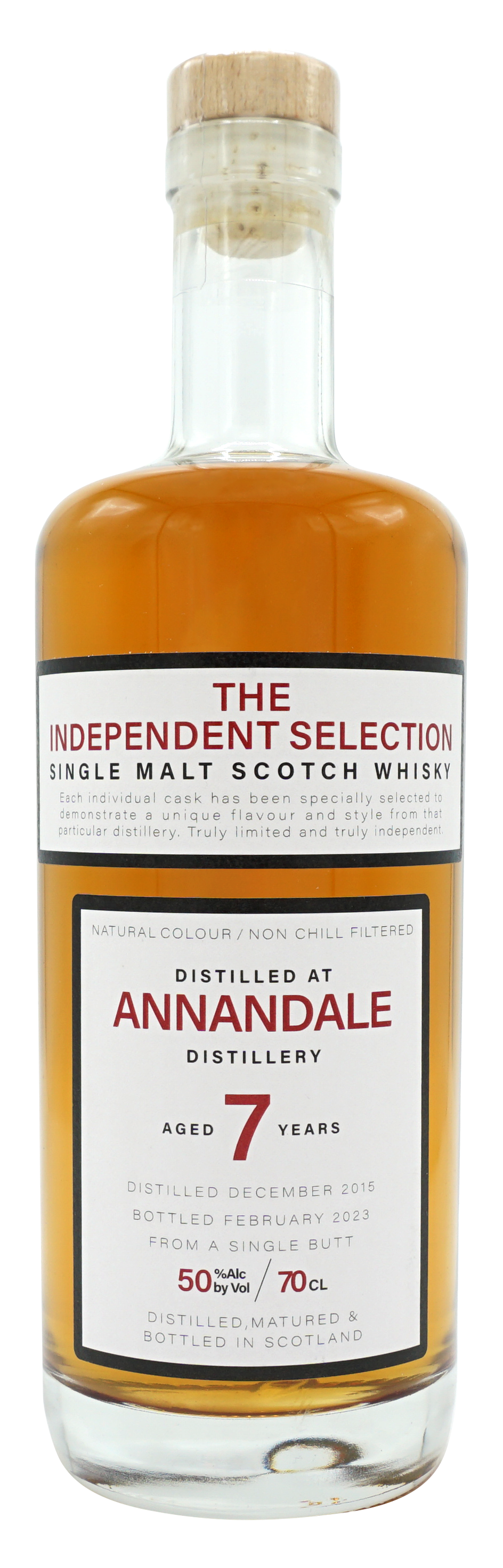 Independent S Annandale 7 Years Single Malt 70cl 50