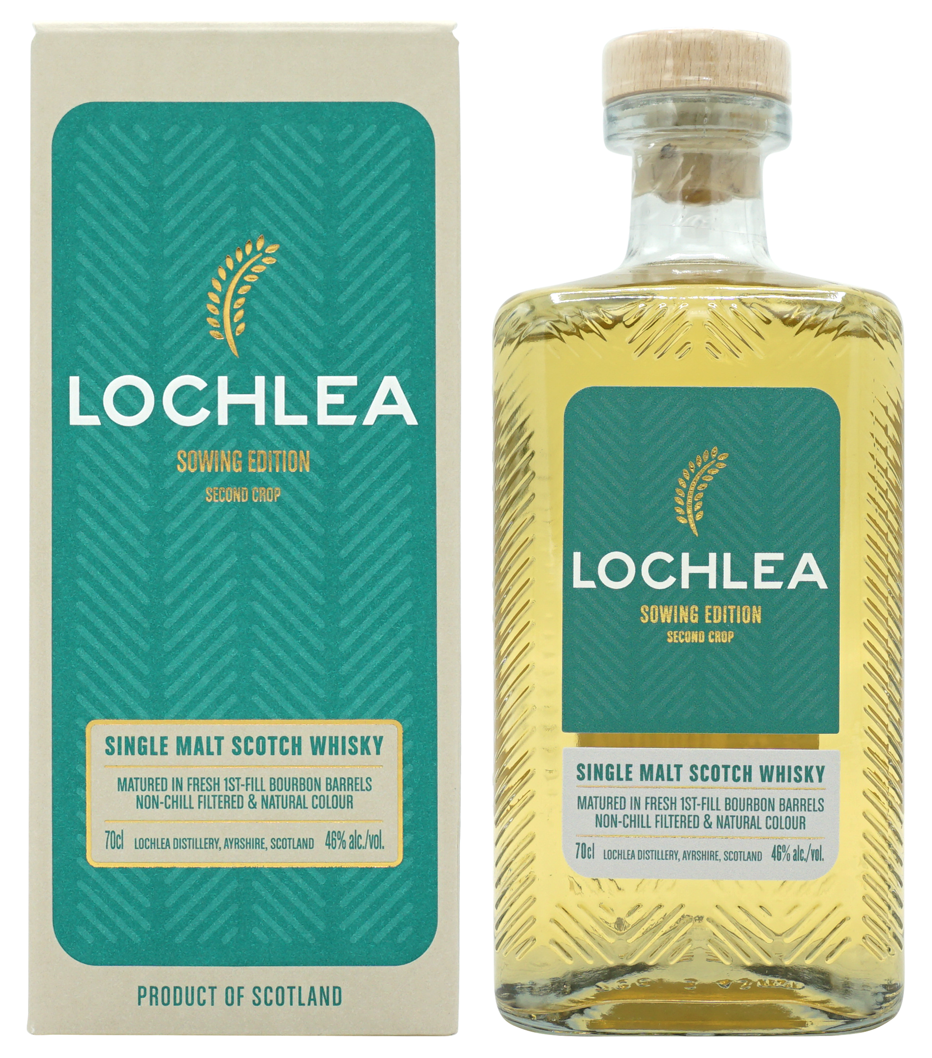 Lochlea Sowing Edition 2nd Crop Single Malt 70cl 46 Compleet