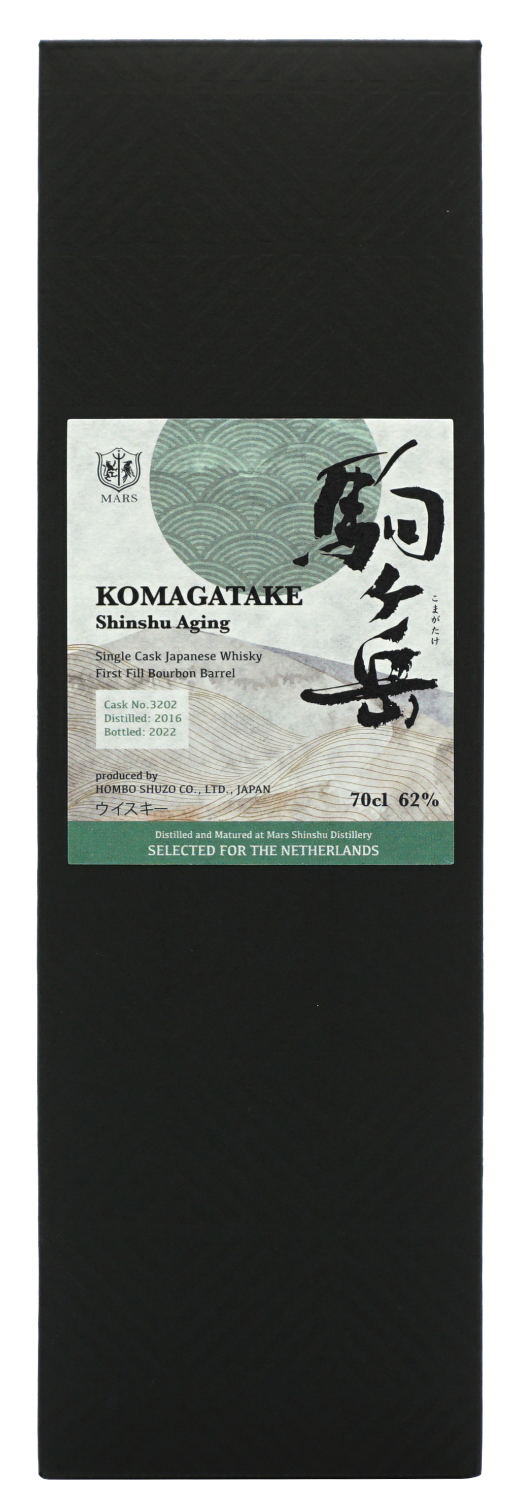 Mars Komagatake Shinshu Cask 3202 Single Malt 70cl 62 Doos