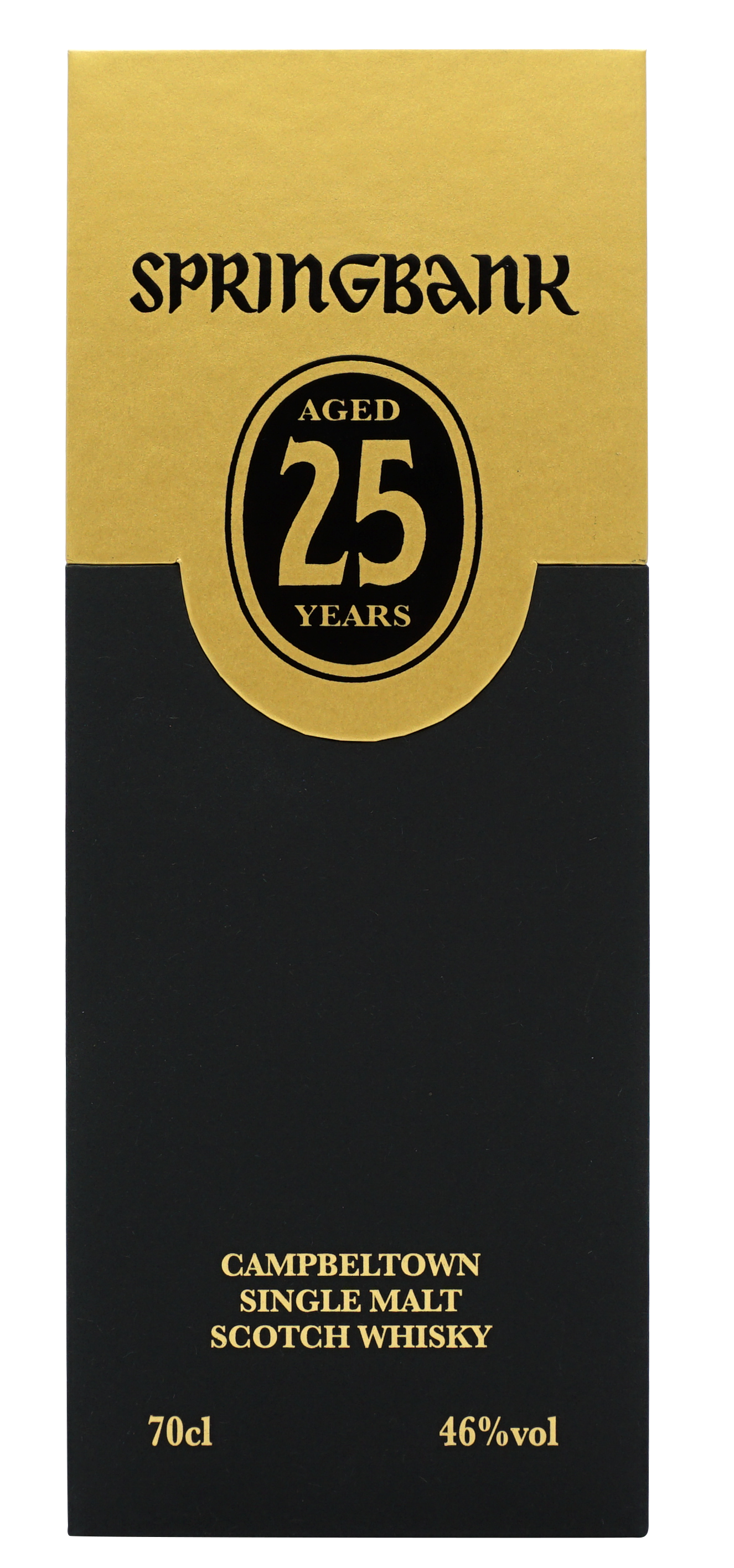 Springbank 25 Years Single Malt 70cl 46 Doos