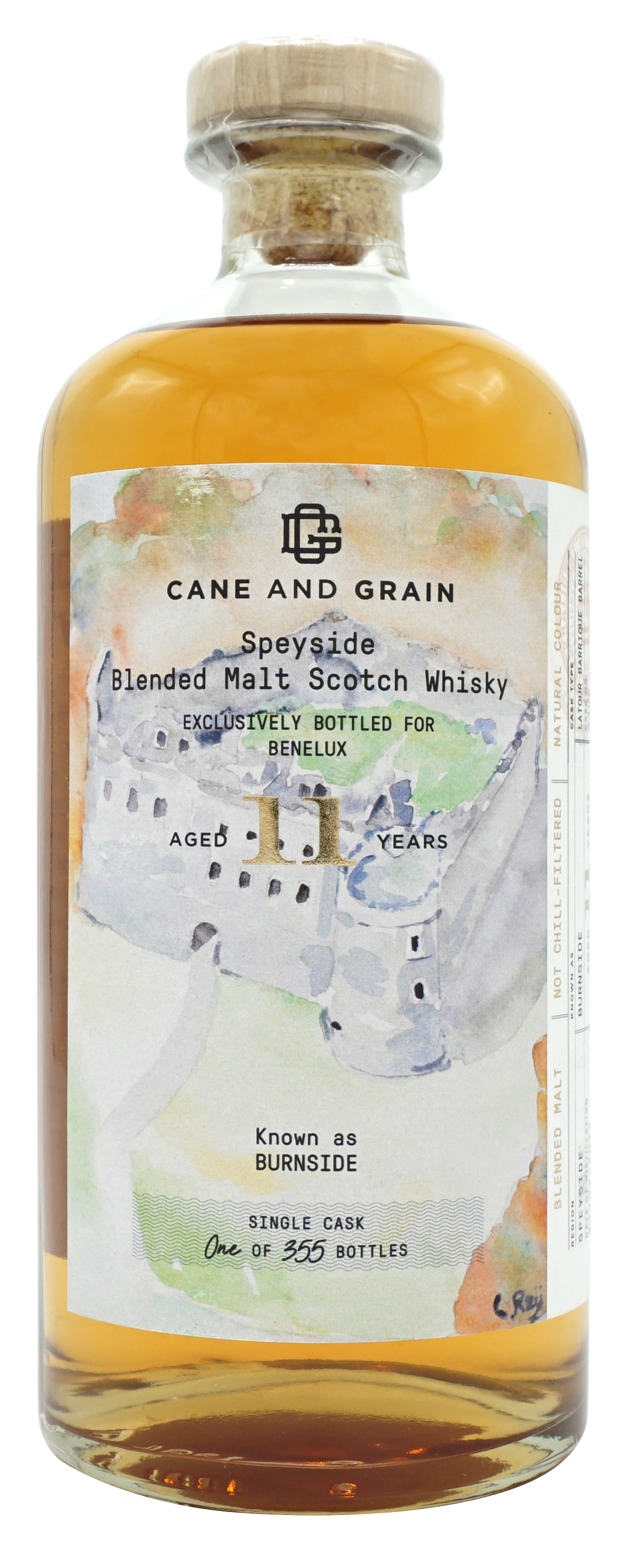 Cane And Grain Burnside 11 Years Single Malt 70cl 594