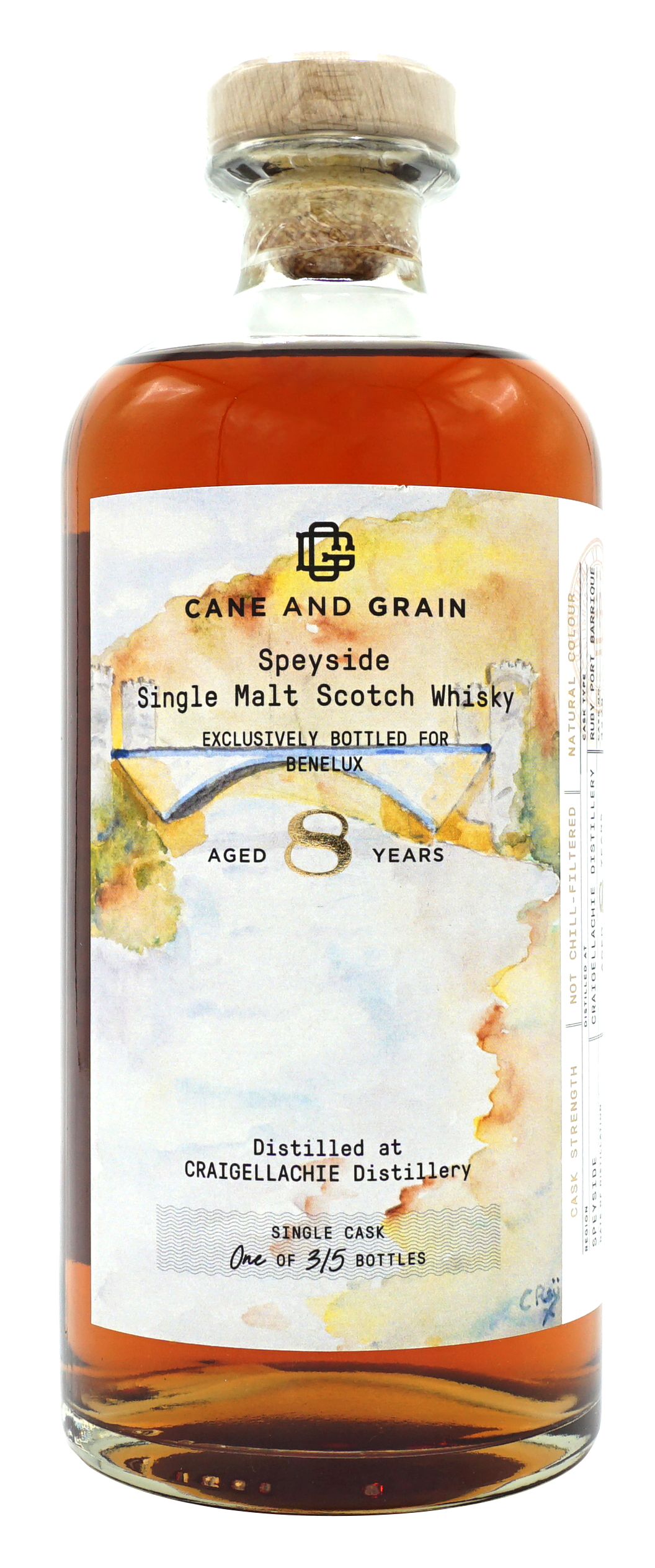 Cane And Grain Craigellachie 8 Years Single Malt 70cl 601