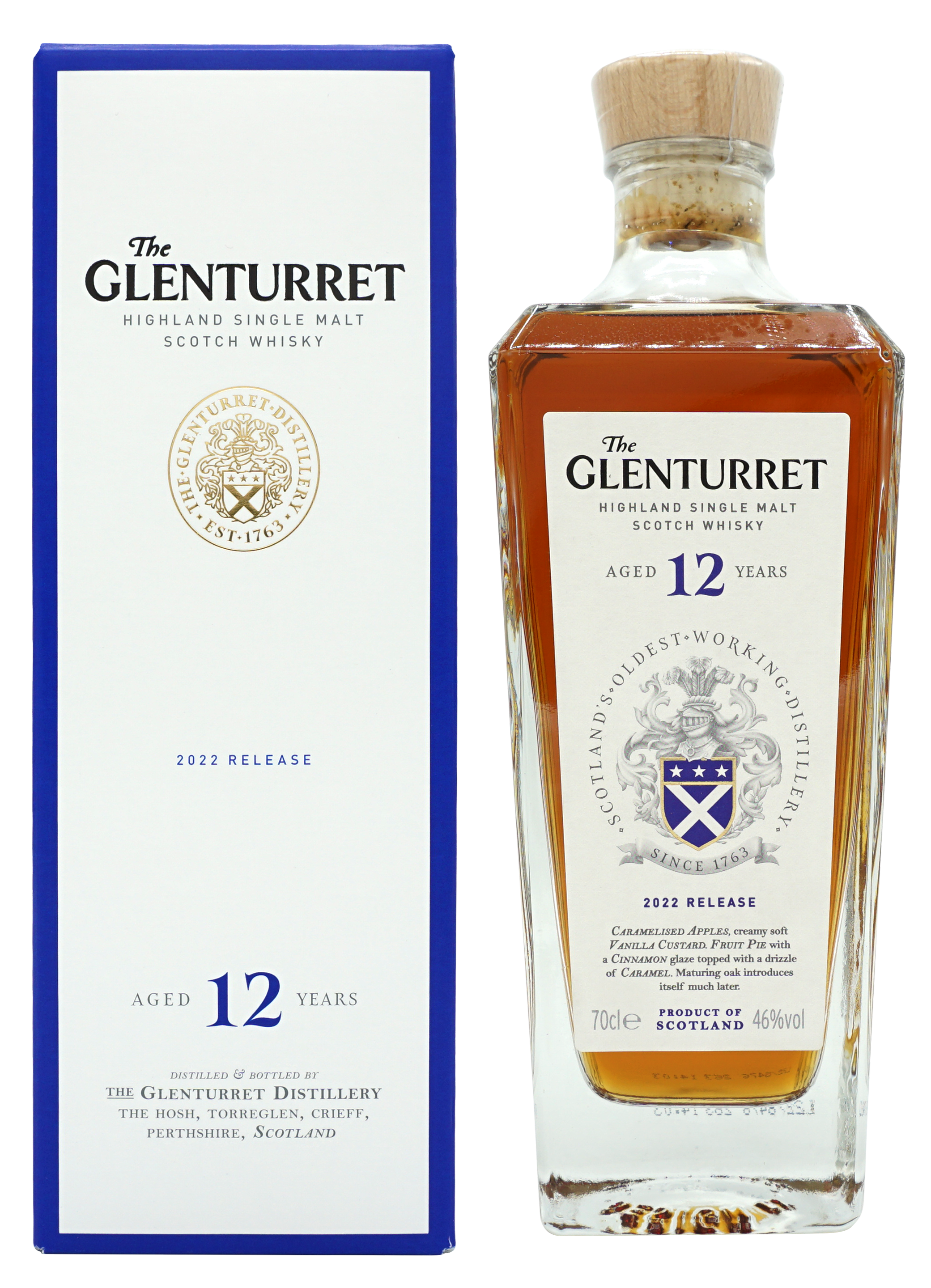 Glenturret 12 Years 2022 Single Malt 70cl 46 Compleet