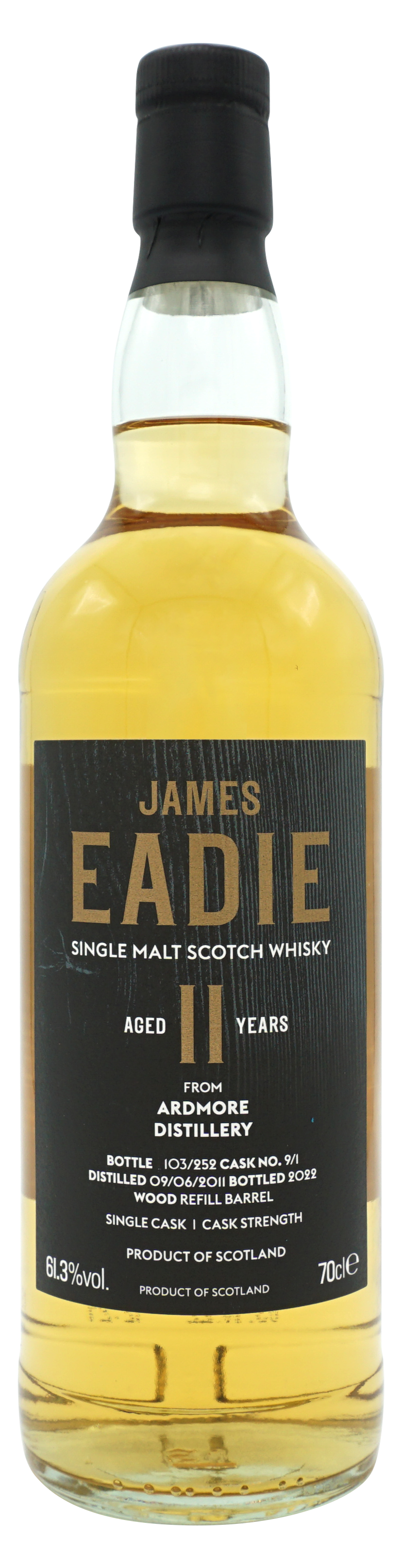 James Eadie Ardmore 10 Years 2010 Single Malt 70cl 613