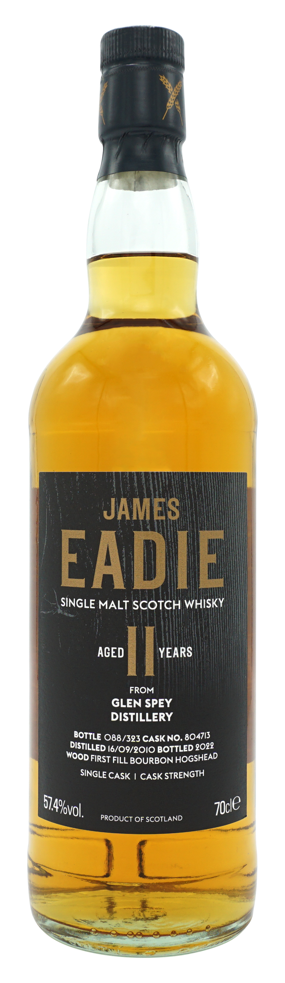 James Eadie Glen Spey 11 Years 2010 Single Malt 70cl 574