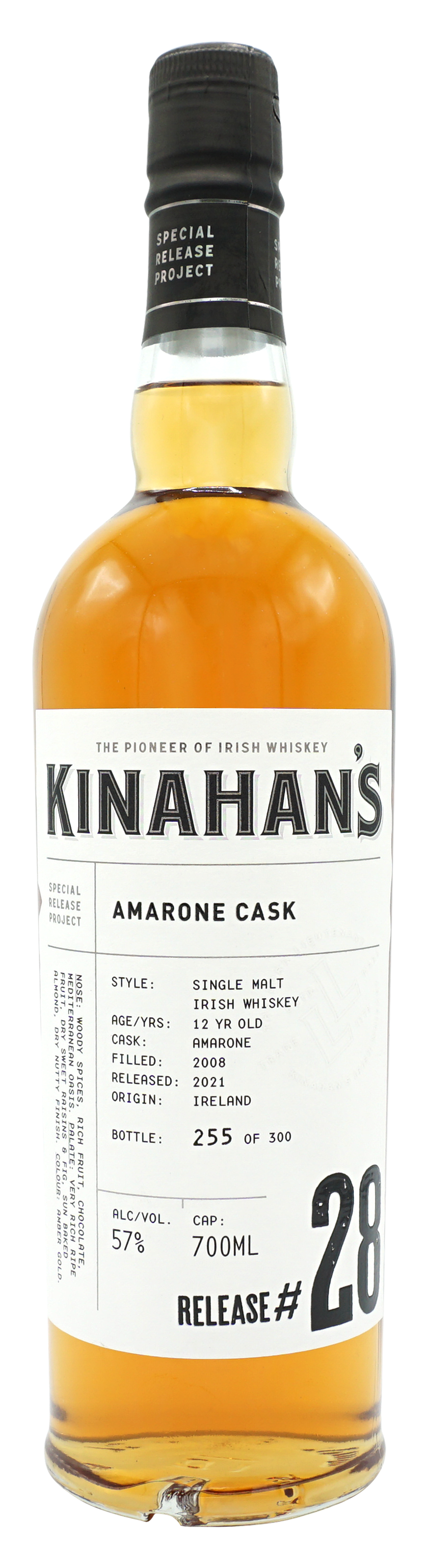 Kinahans Amarone Cask 12 Years Single Malt 70cl 57
