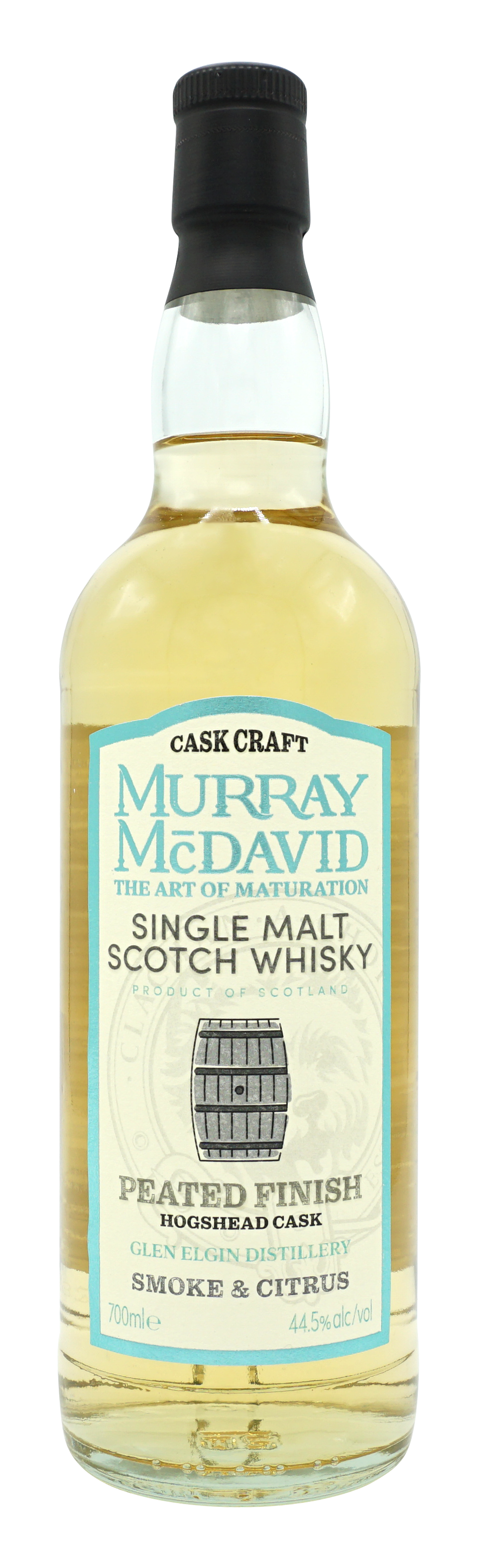Murray Mcdavid Glen Elgin Peated Cask Single Malt 70cl 445