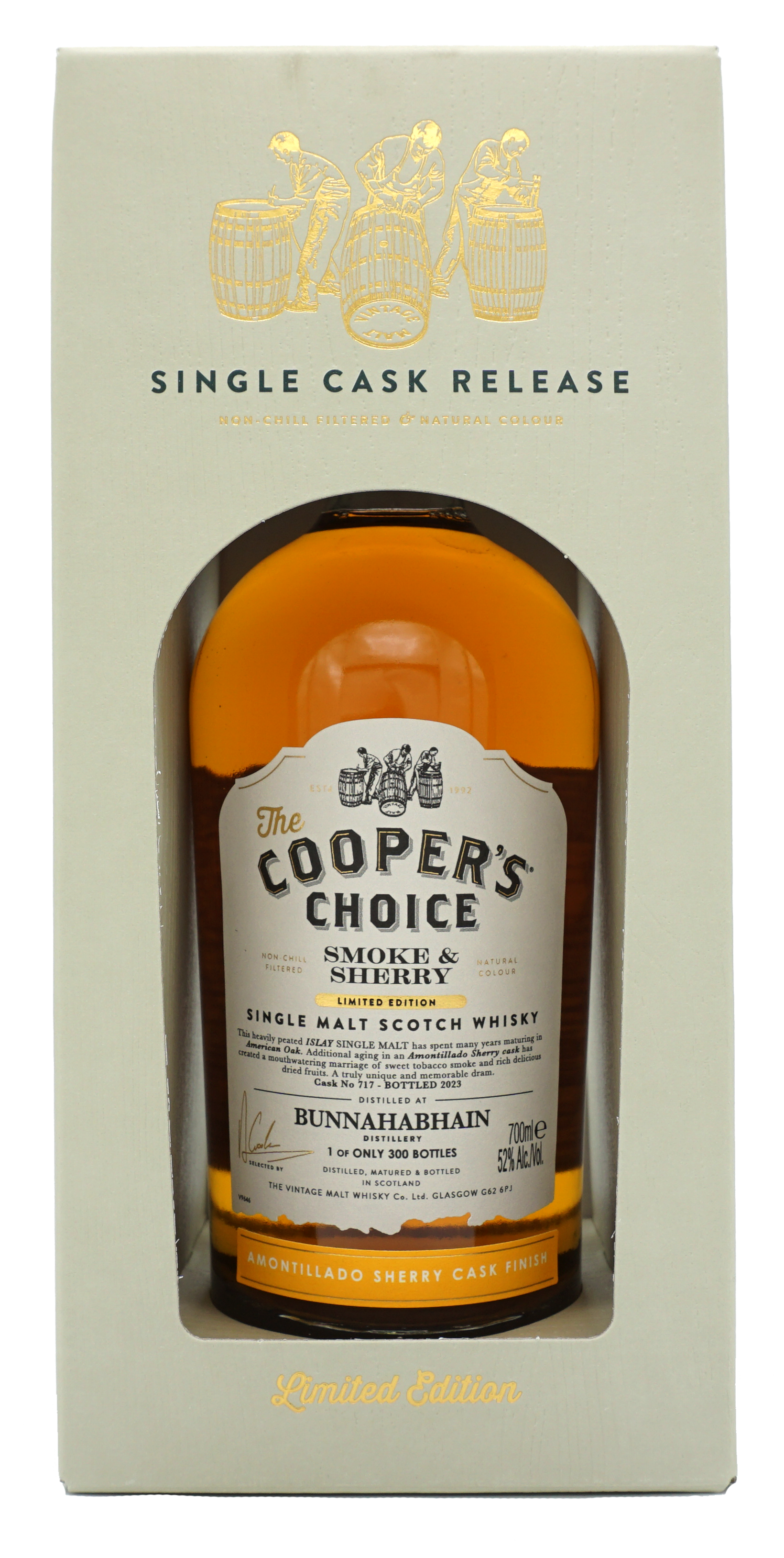 Coopers Choice Bunnahabhain Doos+fles