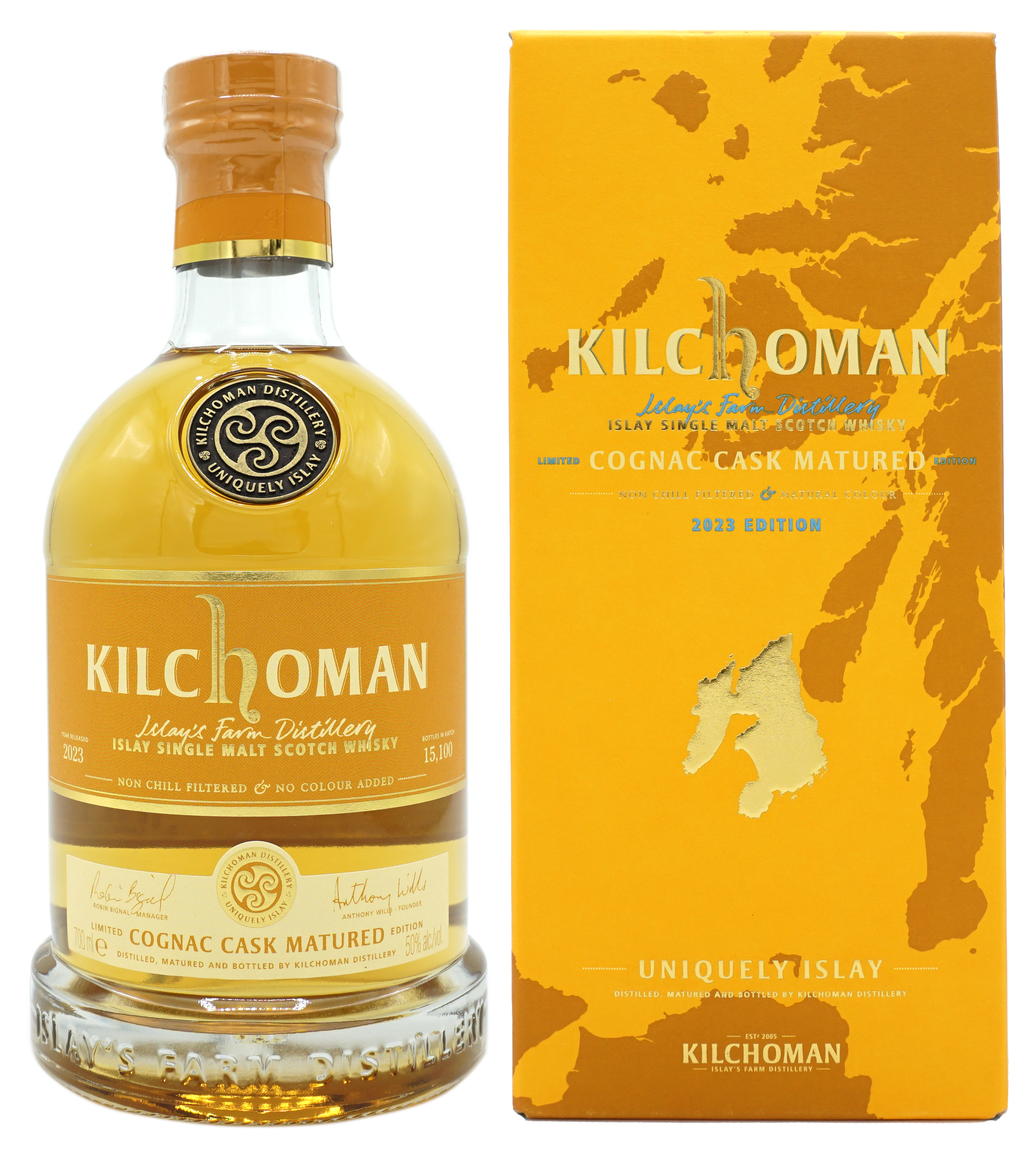 Kilchoman 2023 Cognac Compleet
