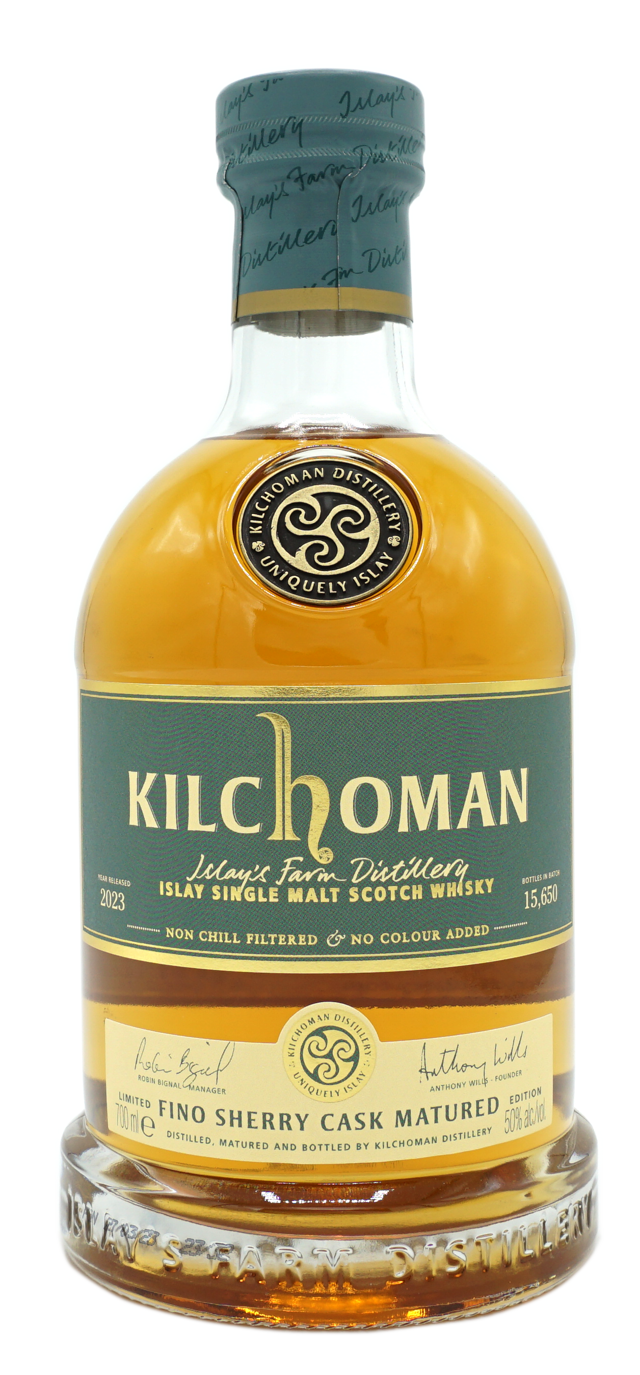 Kilchoman 2023 Fino Fles