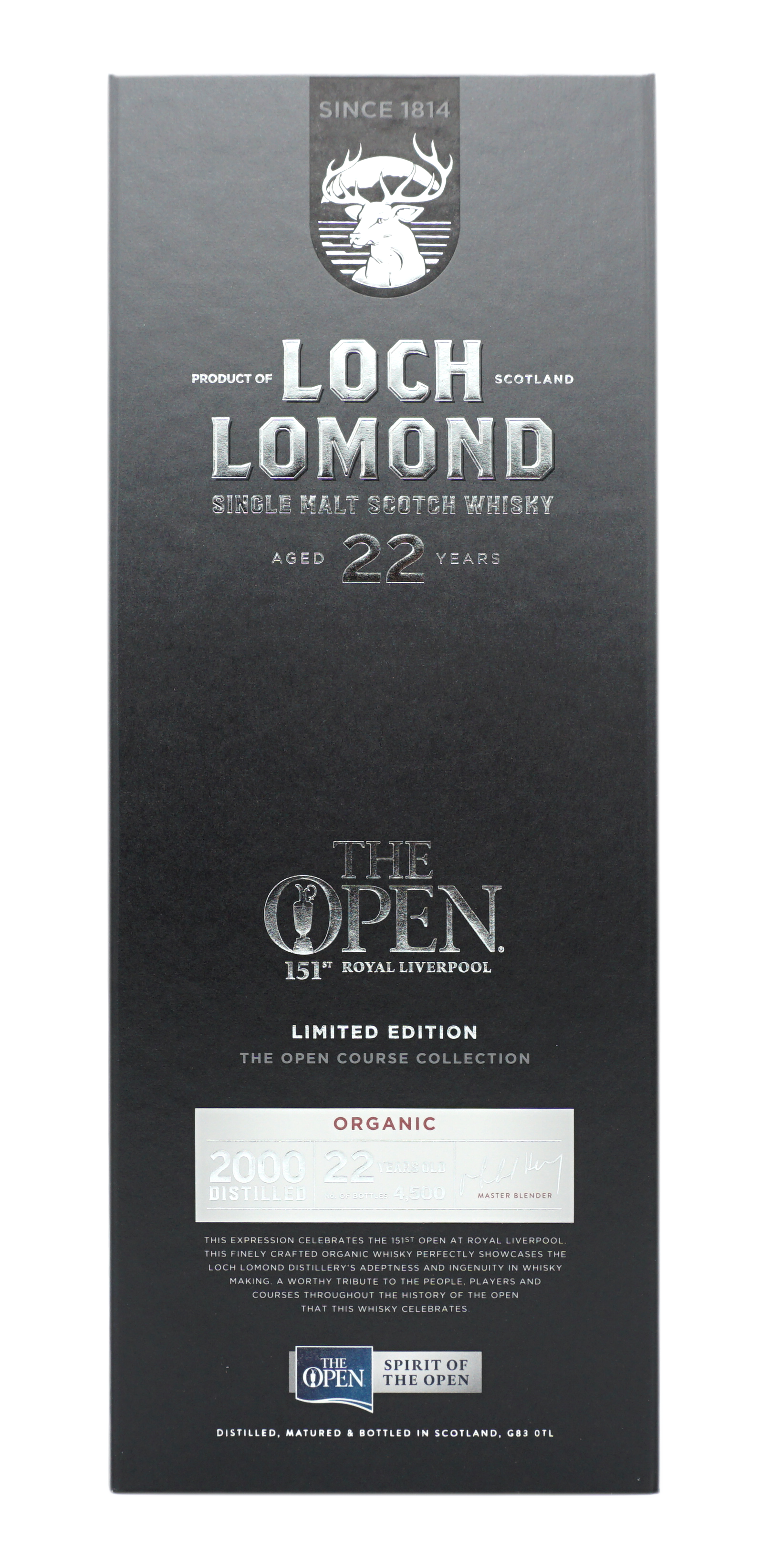 LochLomond 22 The Open Limited Edition Doos