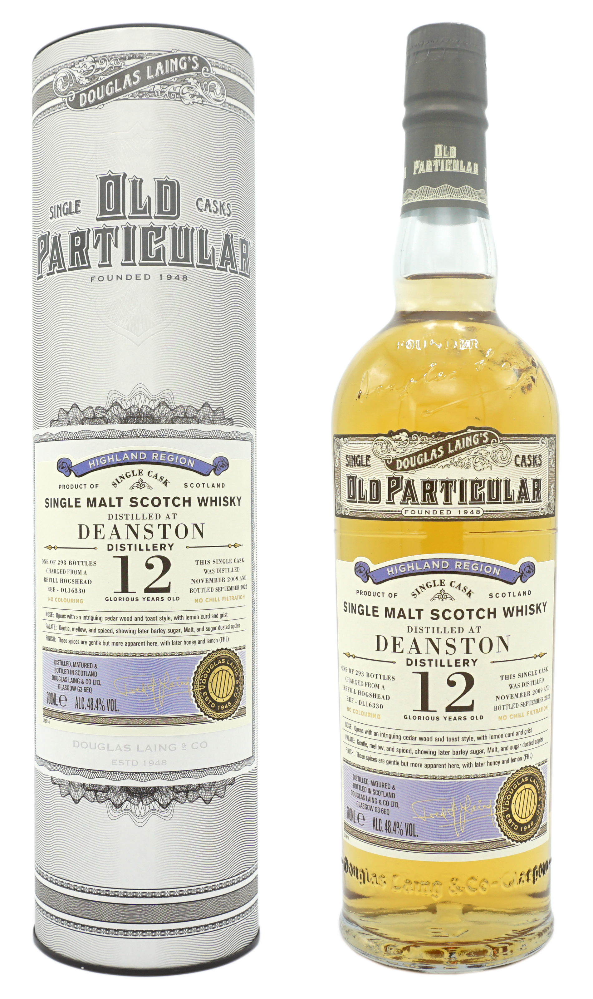 OldParticular Deanston 12 Compleet