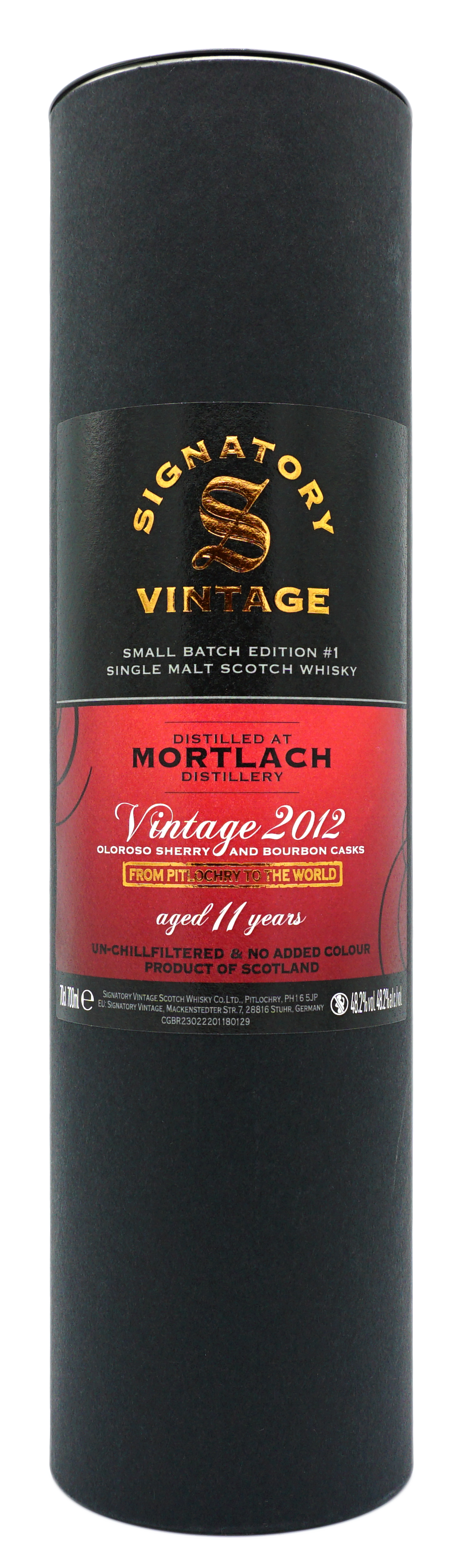 Signatory Vintage Mortlach 11y 48,2% Doos