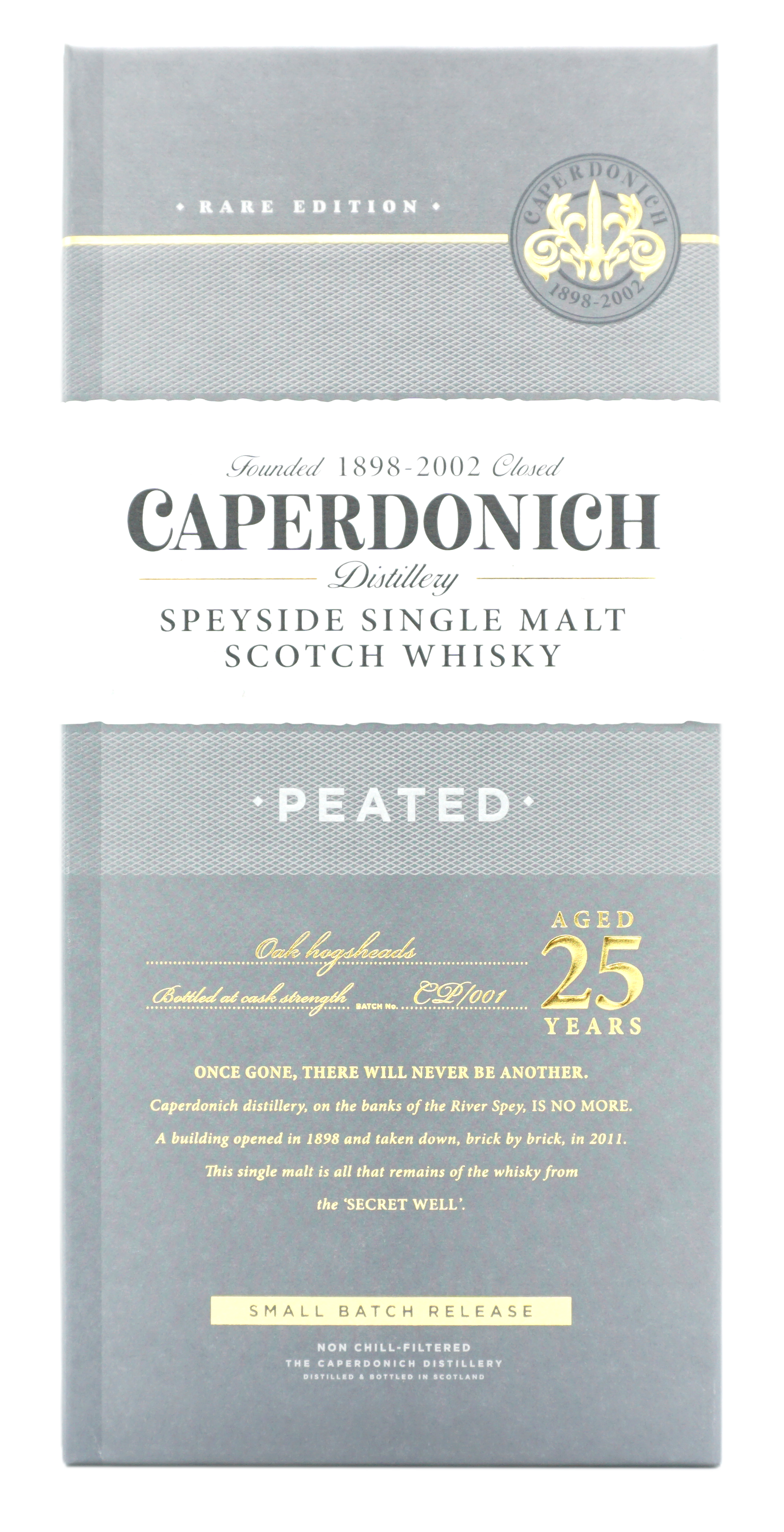 Caperdonich Speyside OakHogshead 25y CPslash001 45,5% Doos