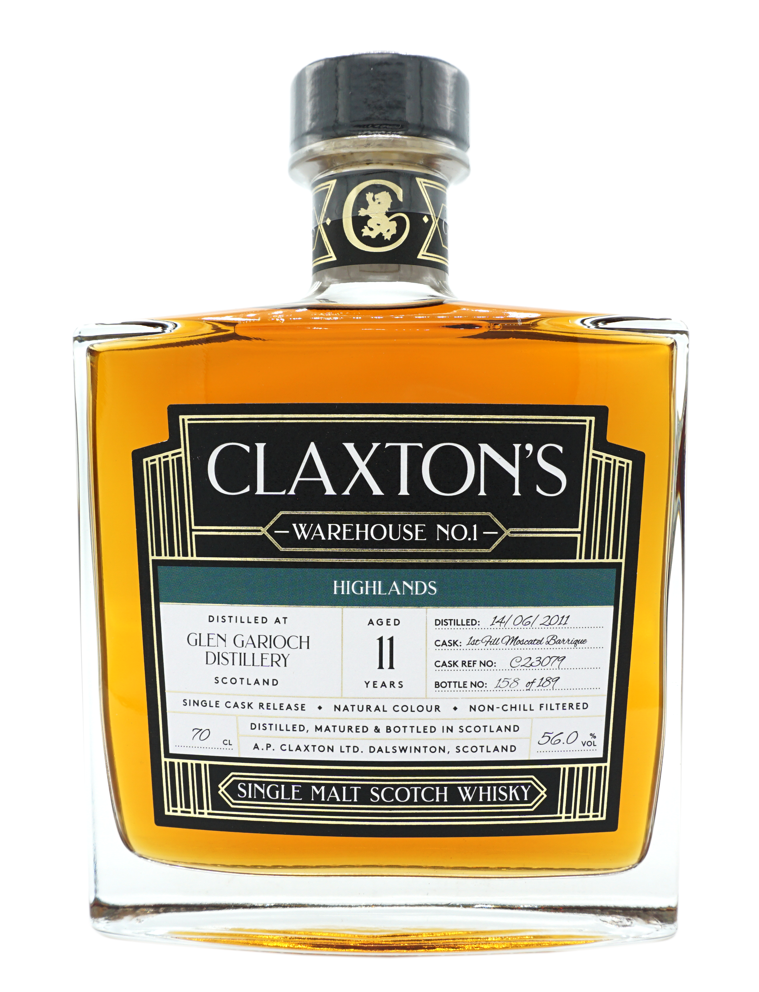 Claxton’s WarehouseNo1 Highlands 11y 56% Fles