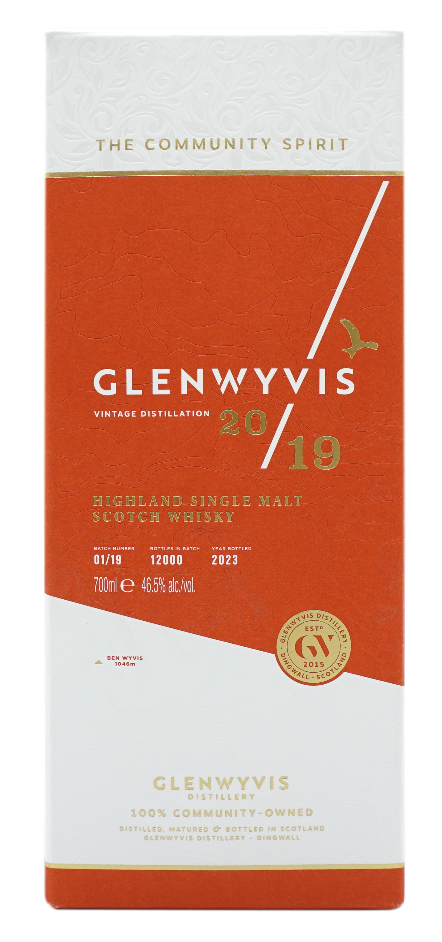 Glenwyvis VintageDistillation 2019 46,5% Doos