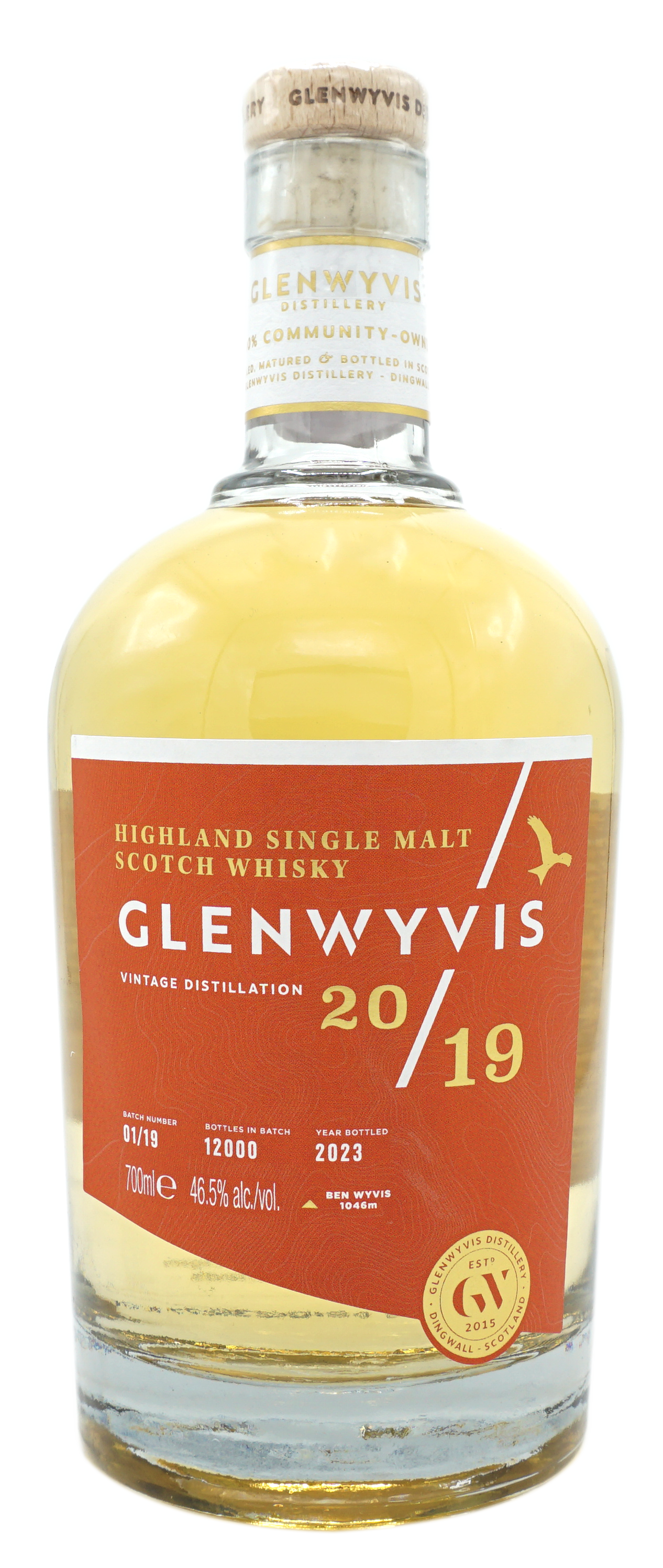 Glenwyvis VintageDistillation 2019 46,5% Fles