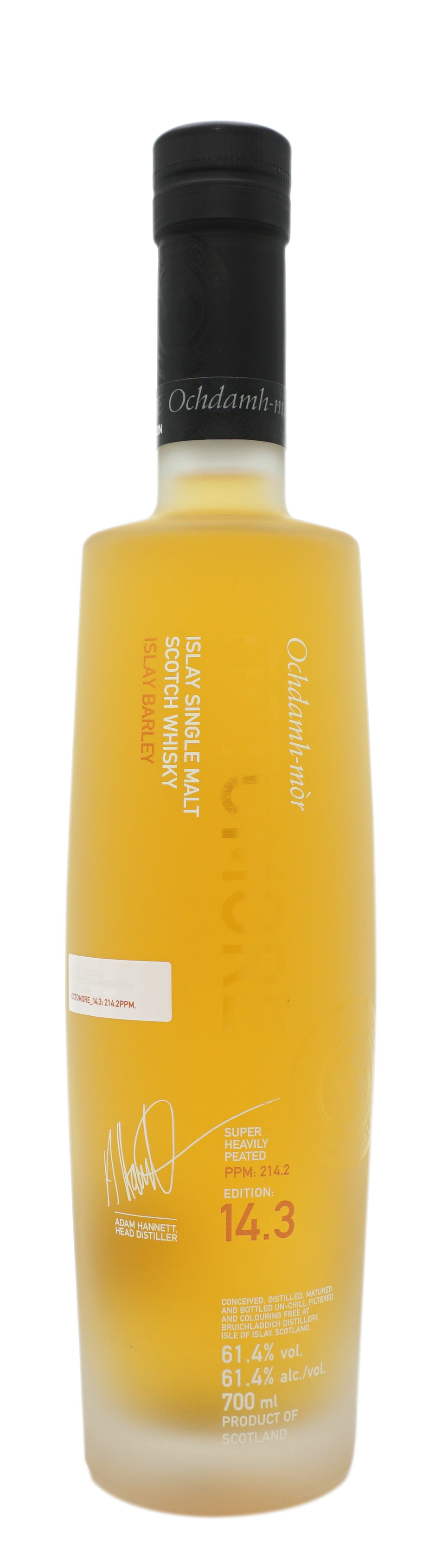 Octomore 14.3 214,4PPM 61,4% Fles
